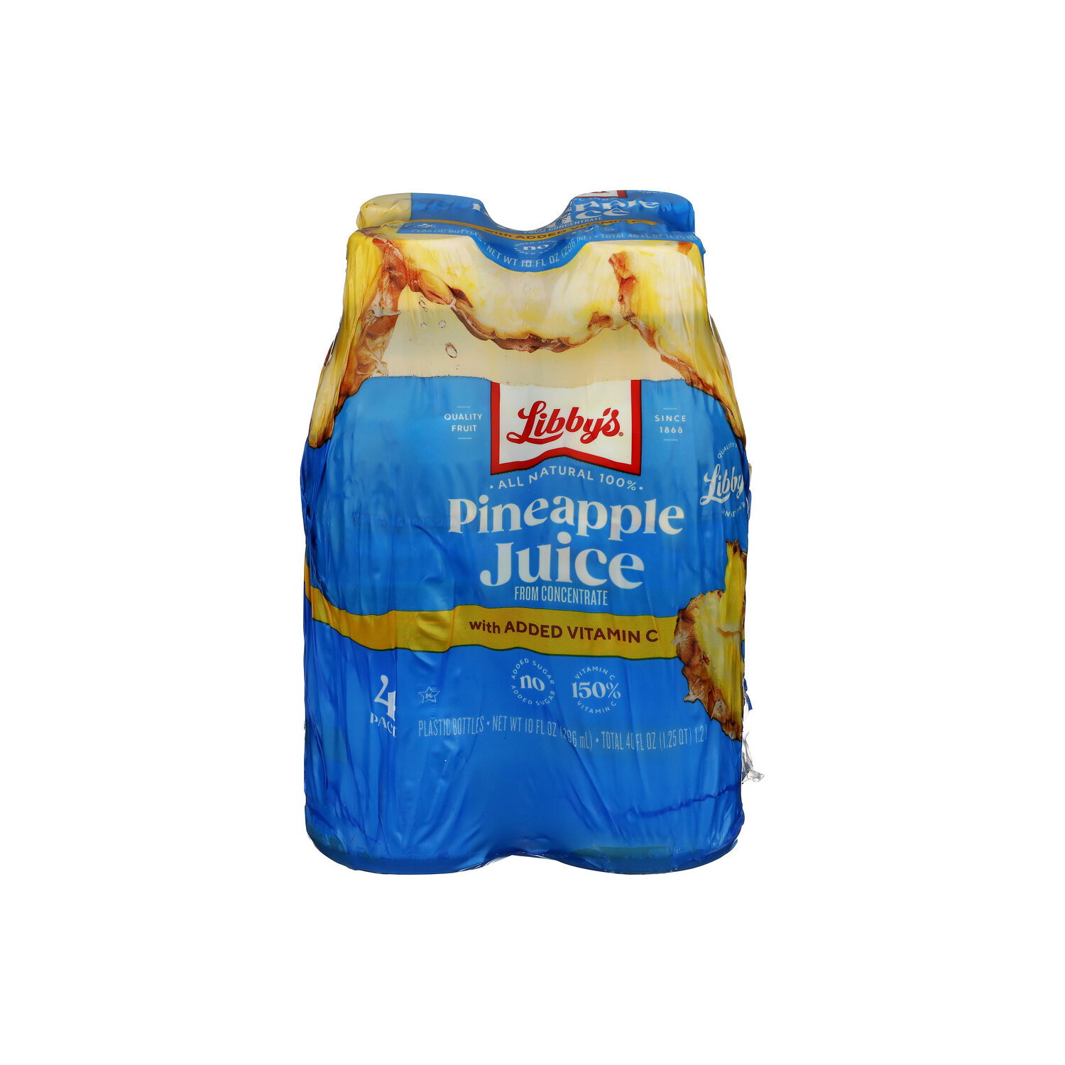 LIBBY's 100% Pure Pineapple Juice - 10 Fluid Ounce - 4 Count