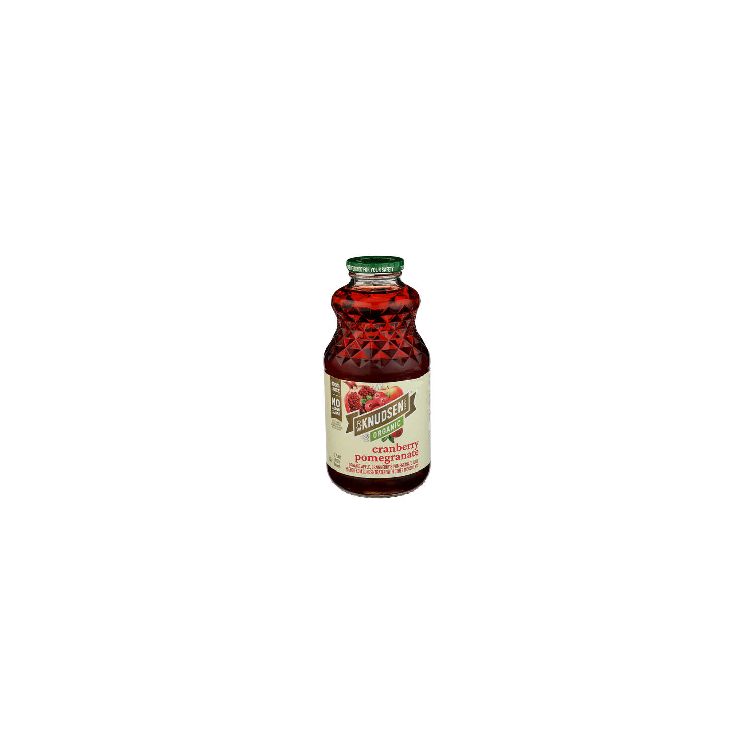R.W. Knudsen Family Cranberry, Pomegranate Cranberry Juice Organic - 32 Fluid Ounce Image 1 of 4
