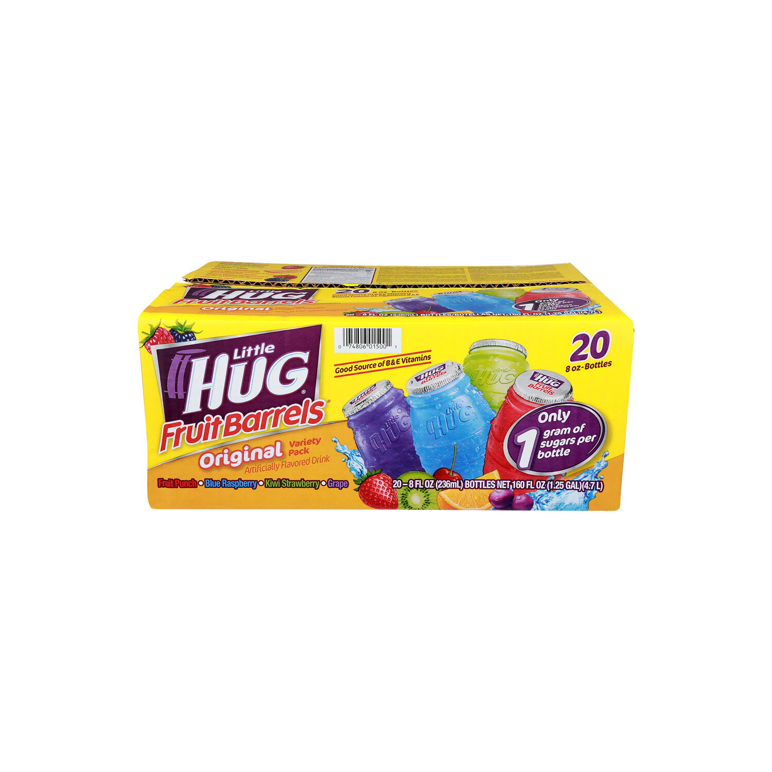 Kool-Aid Jammers Tropical Punch, Grape & Cherry Flavored 0% Juice