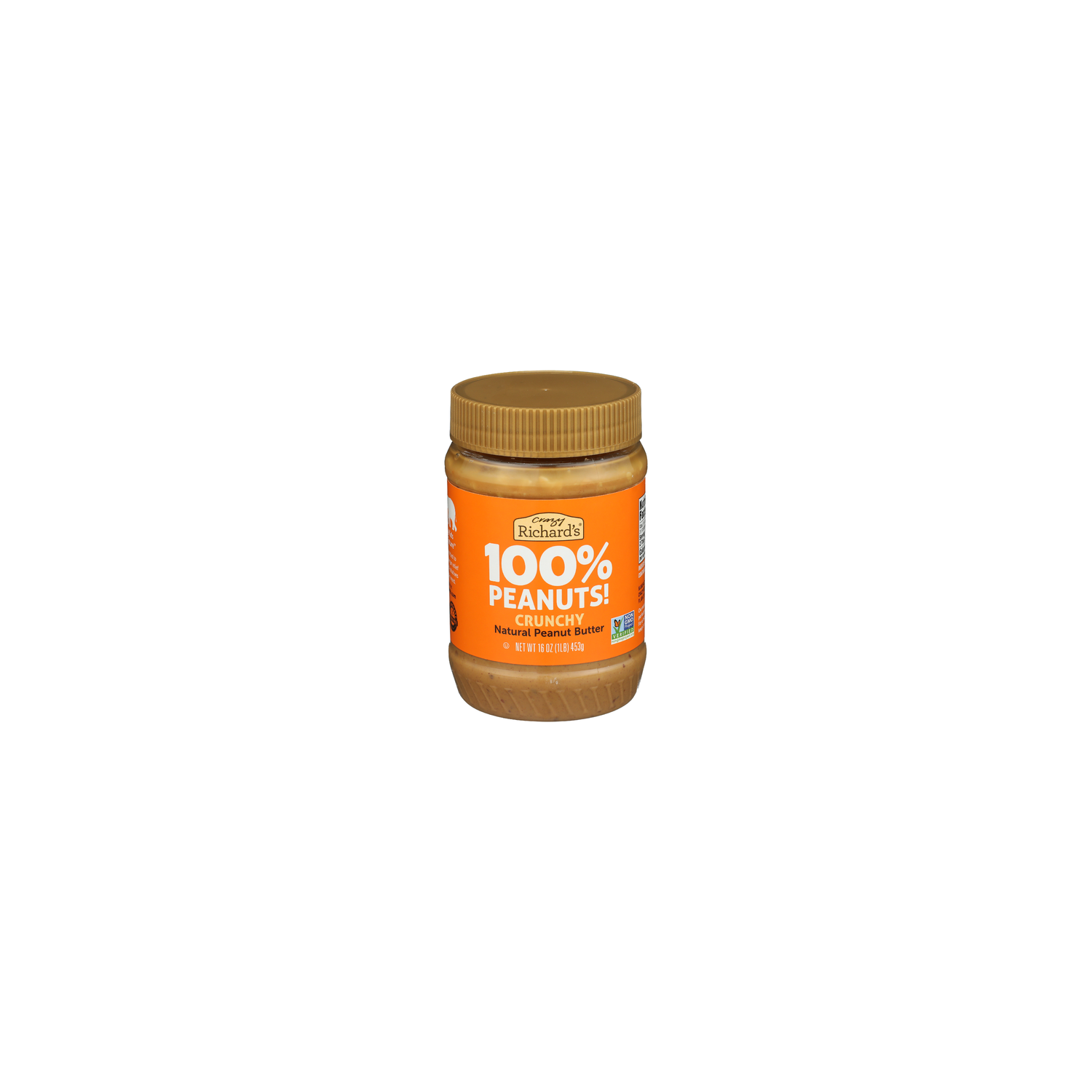 Crazy RICHARD's Crunchy Natural Peanut Butter - 16 Ounce Image 1 of 4