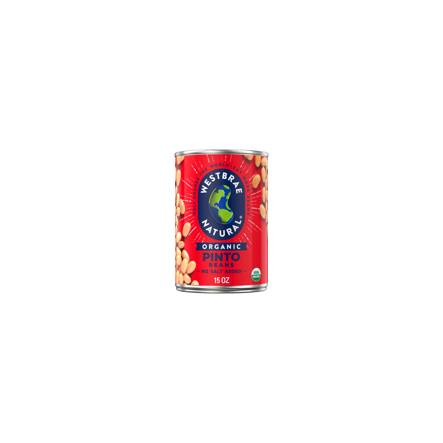 Westbrae Pinto Beans Organic - 15 Ounce Image 1 of 4
