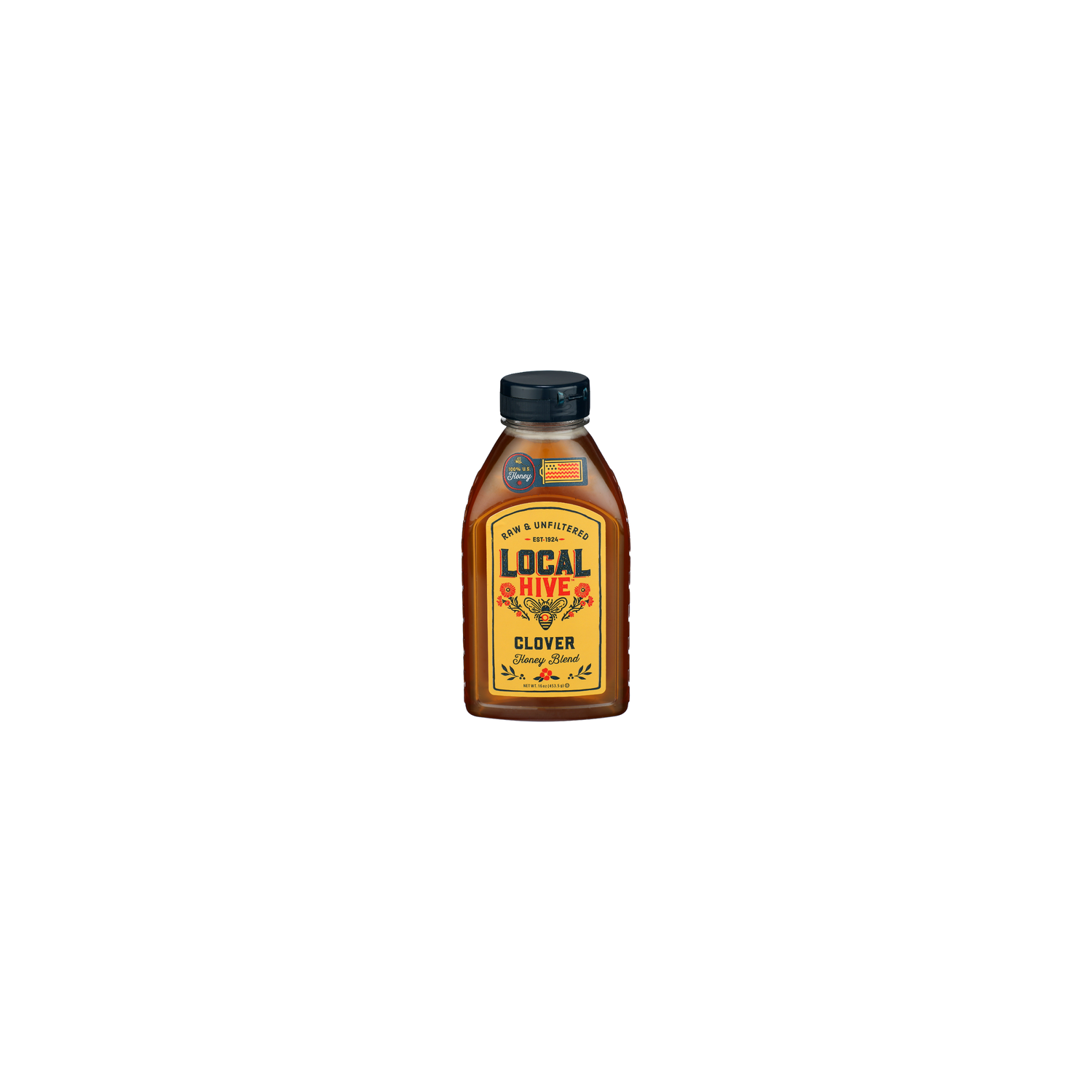 Local Hive Clover Raw & Unfiltered Honey Blend - 16 Ounce Image 1 of 4