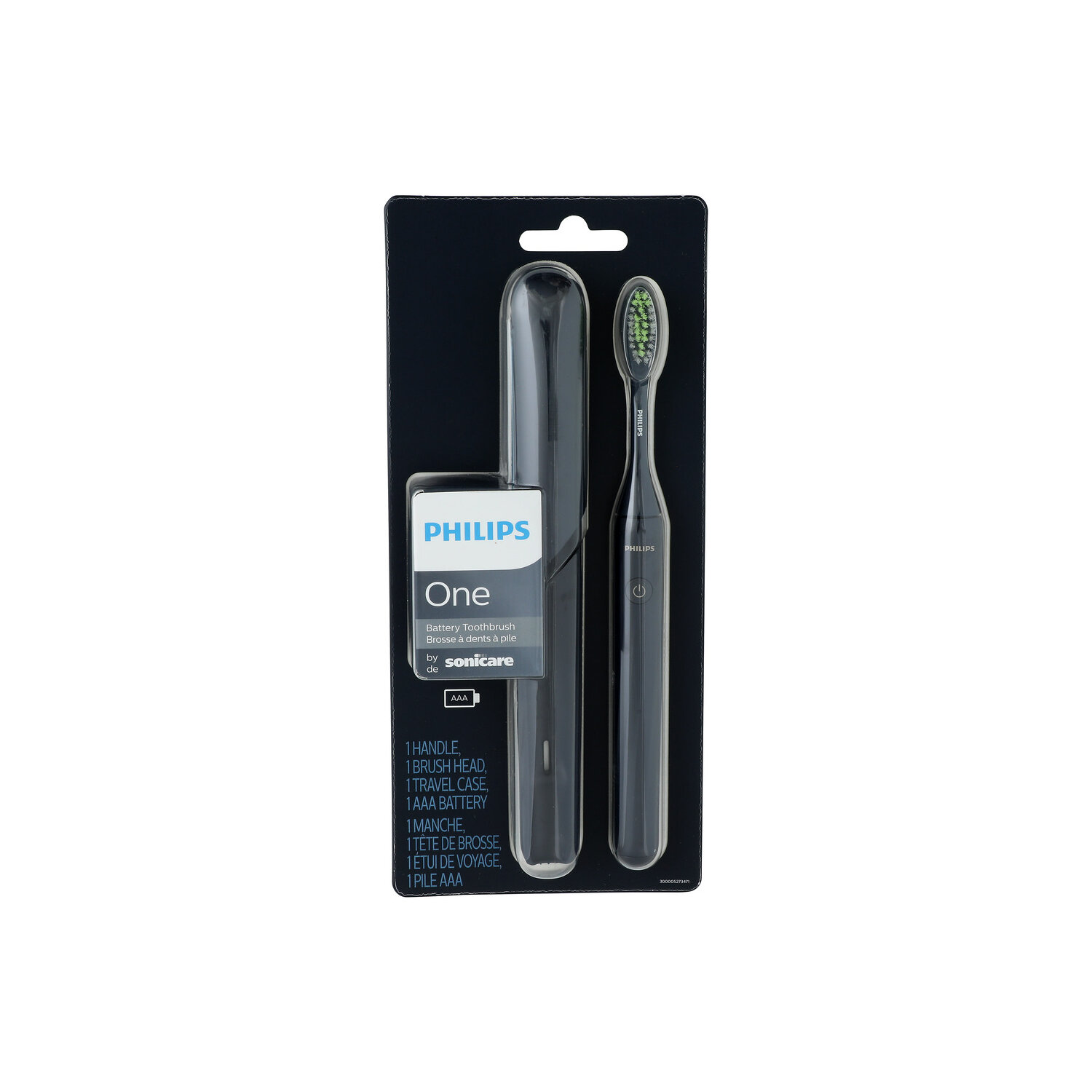 Phillips Philips Battery Toothbrush, Midnight Navy - 1 Each Image 1 of 2