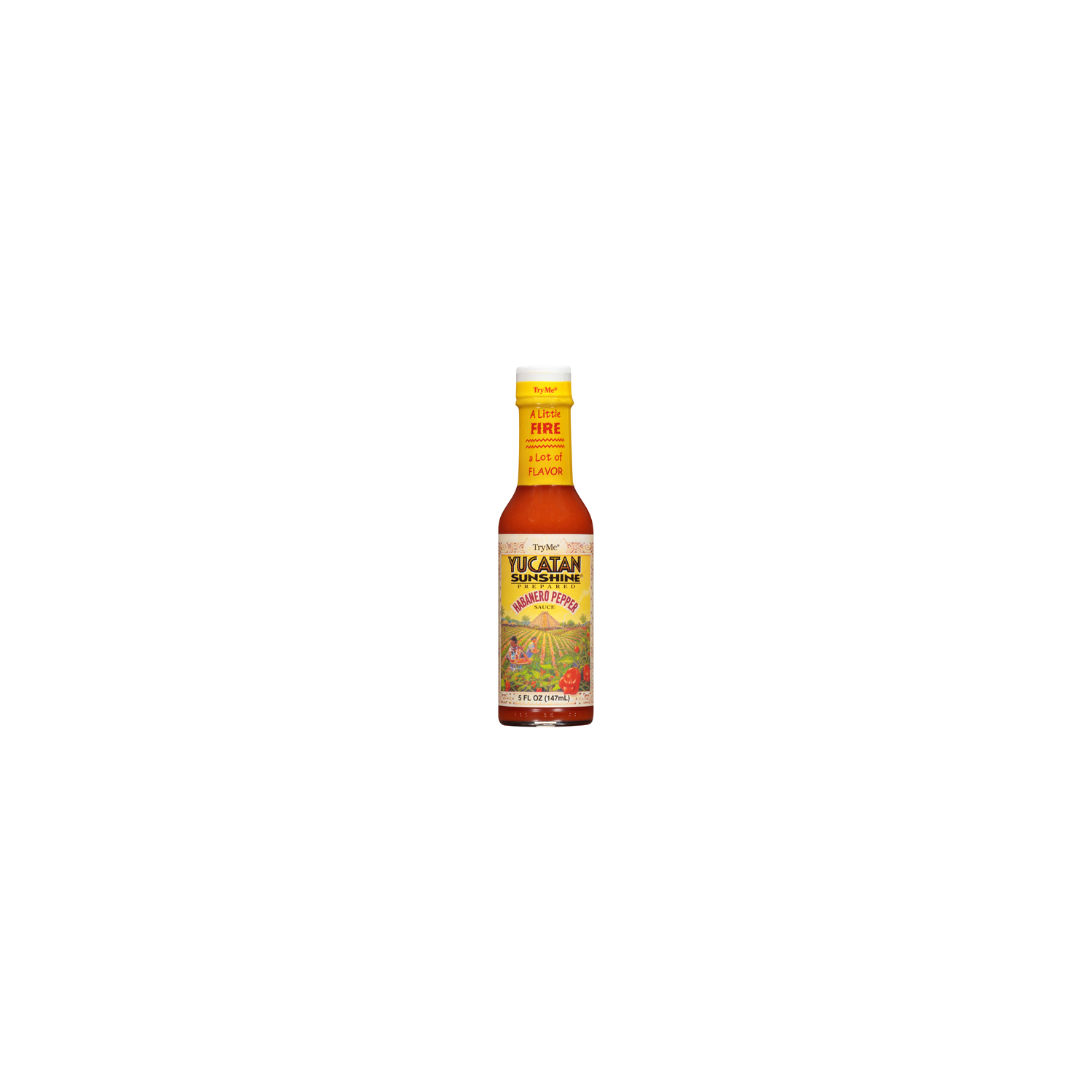 Tiger Sauce Try Me Yucatan Sunshine Habanero Pepper - 5 Fluid Ounce