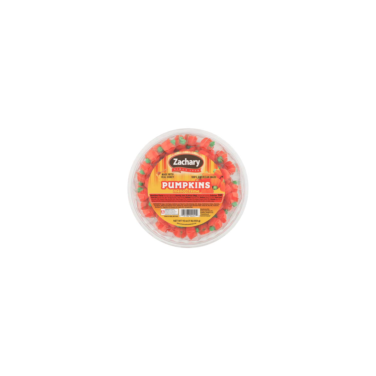 Zachary Pumpkins - 16 Ounce - Super 1 Foods