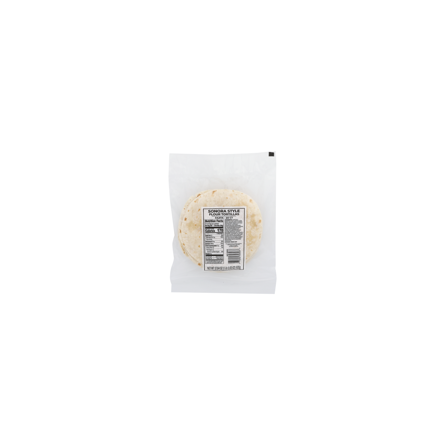 Sonora Style Flour Tortilla - 0.882 Ounce - 20 Count Image 1 of 4