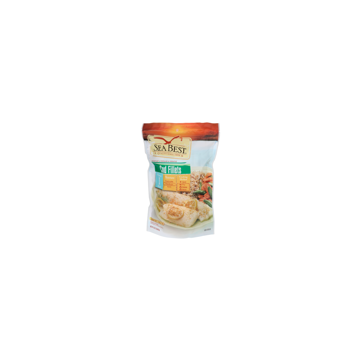 Sea Best Cod Fillets - 16 Ounce Image 1 of 4