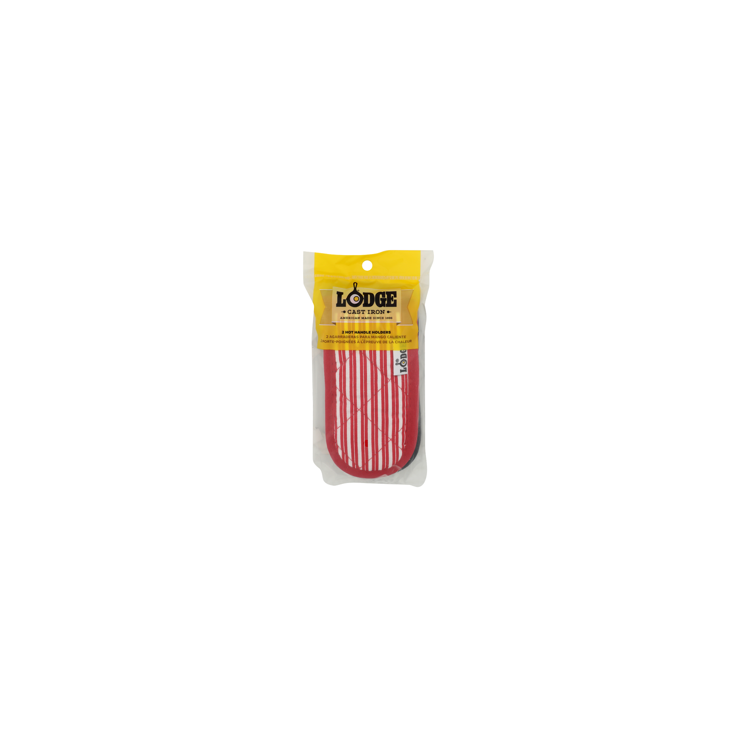 Lodge Black White & Red Stripes 2 Hot Handle Holders Blackwhite & Redwhite - 2 Count Image 1 of 2