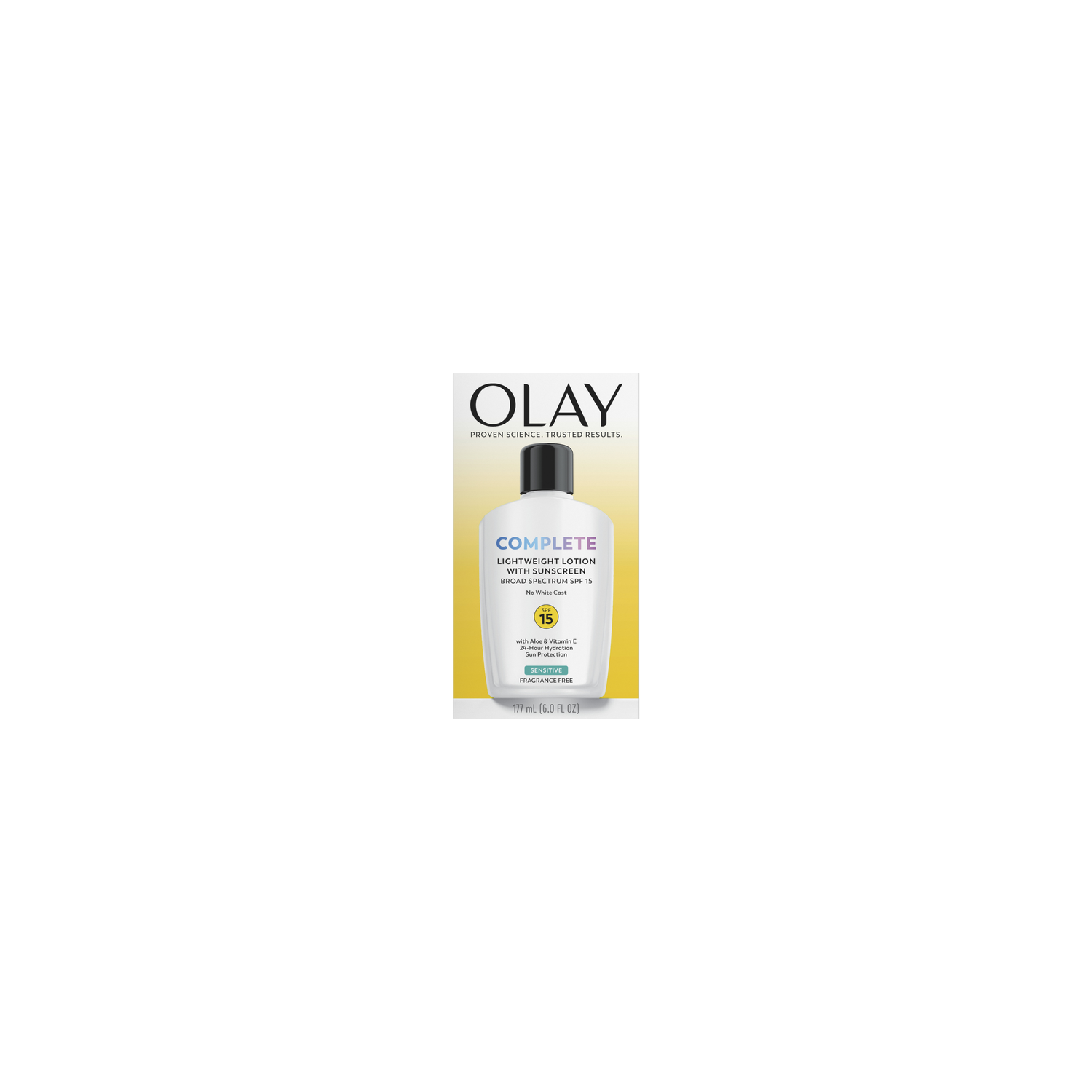 Olay Complete Lotion Moisturizer With Spf 15 Sensitive - 6 Ounce