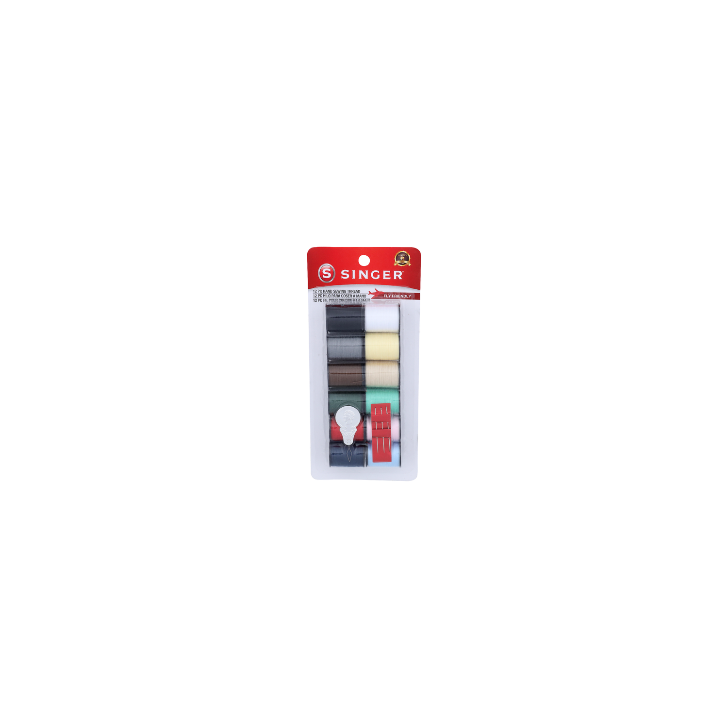 Singer 12PC Hand Sewing Thread - 12 Count Image 1 of 2