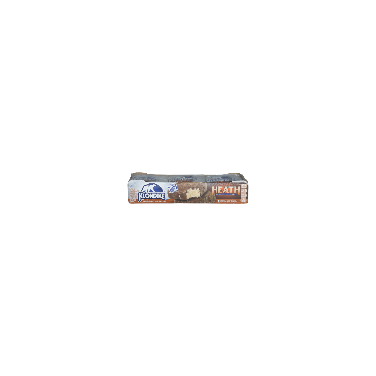 Klondike Heath Frozen Dairy Dessert Bar - 4 Fluid Ounce - 6 Count Image 1 of 4
