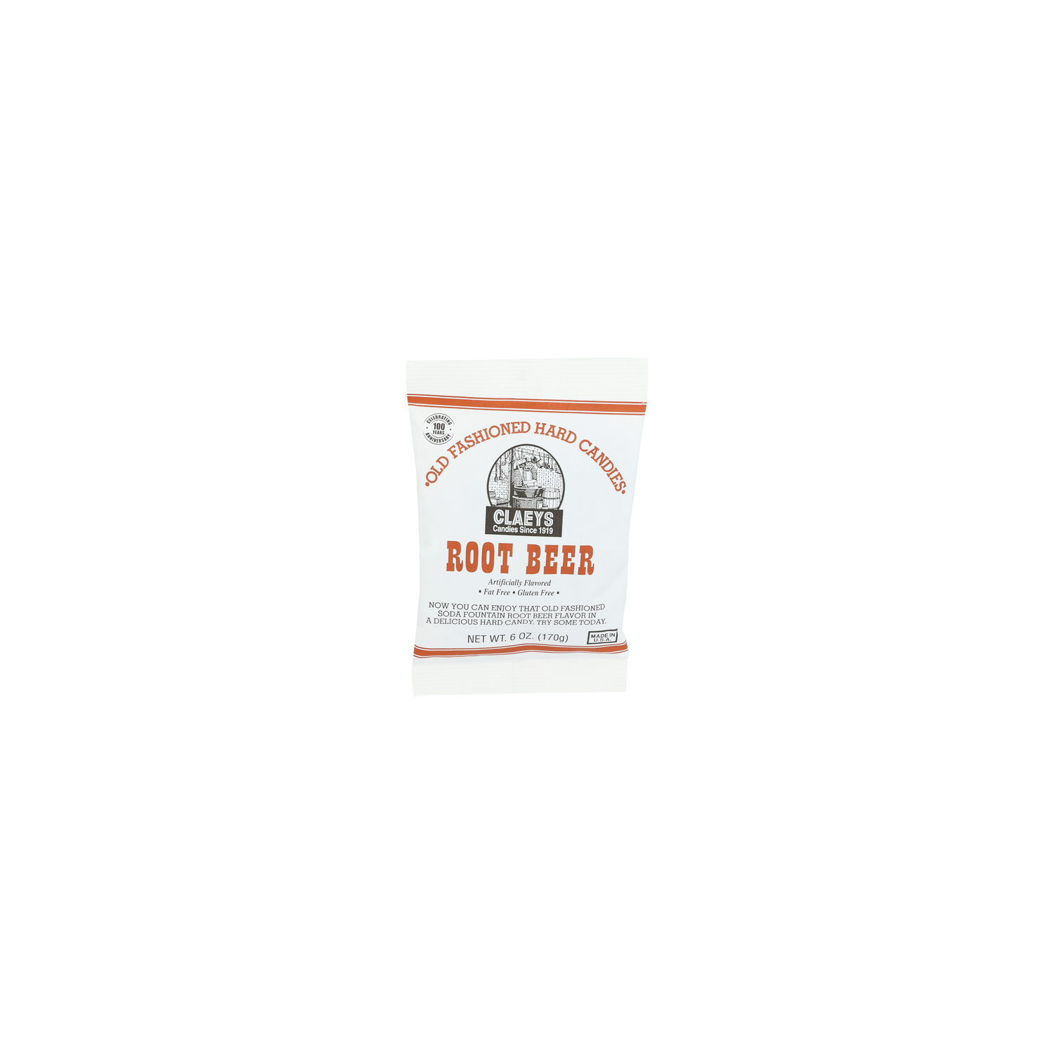 Claeys Root Beer Hard Candy - 6 Ounce Image 1 of 4