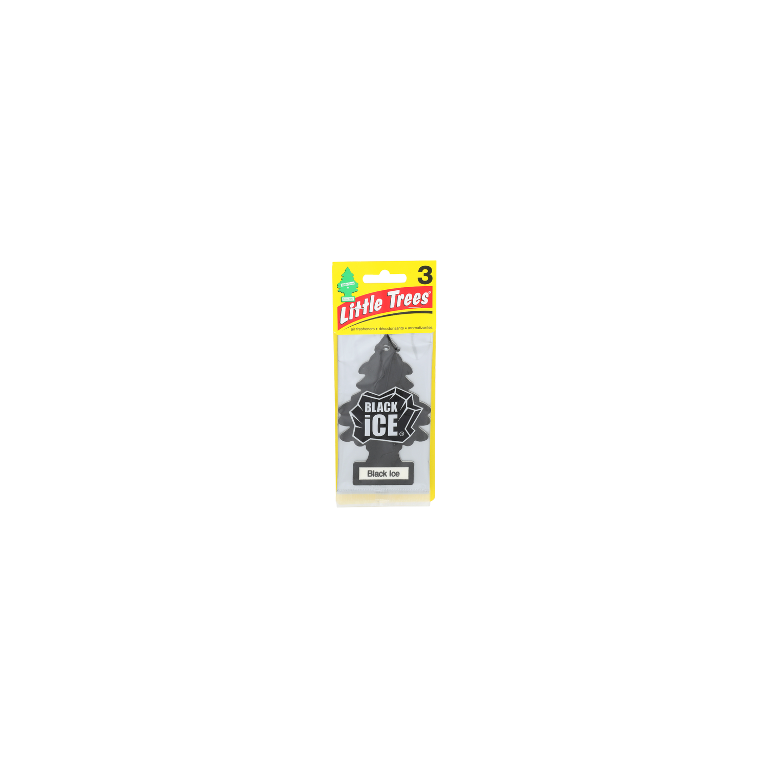 Little Trees Black Ice Air Fresheners - 3 Count Image 1 of 2
