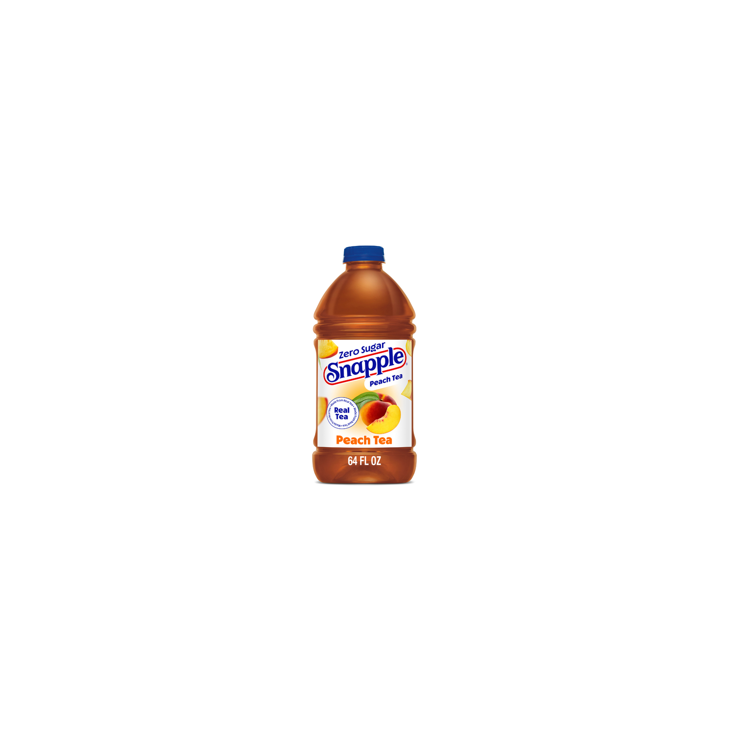 Snapple Zero Sugar Peach Tea - 64 Fluid Ounce Image 1 of 3