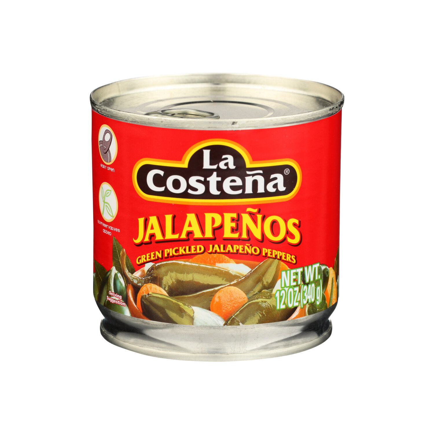 La Costena Pickled Jalapeno Peppers - 12 Ounce Image 1 of 3