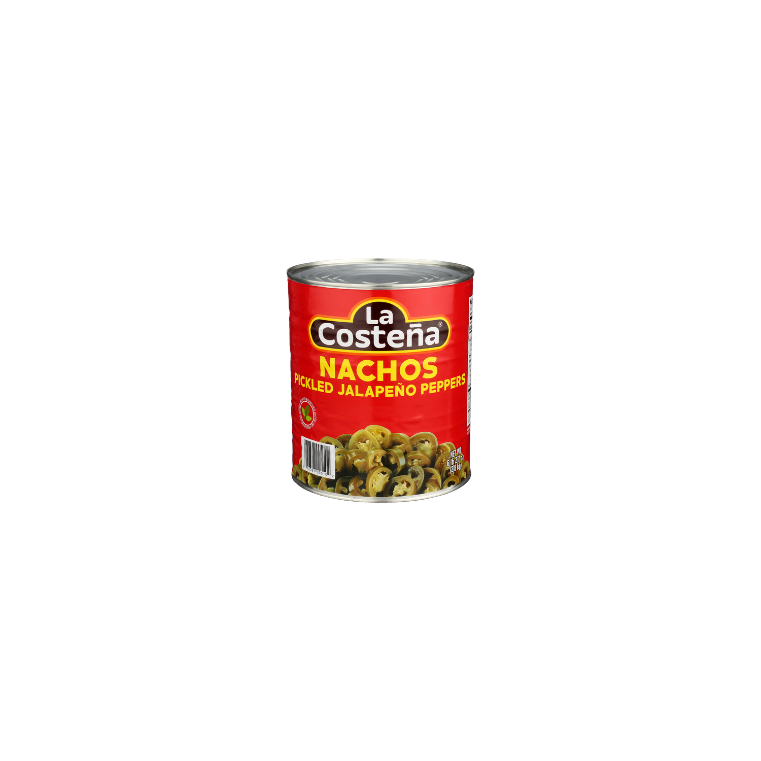 La Costena Nachos Pickled Jalapeno Peppers - 98.7 Ounce Image 1 of 4