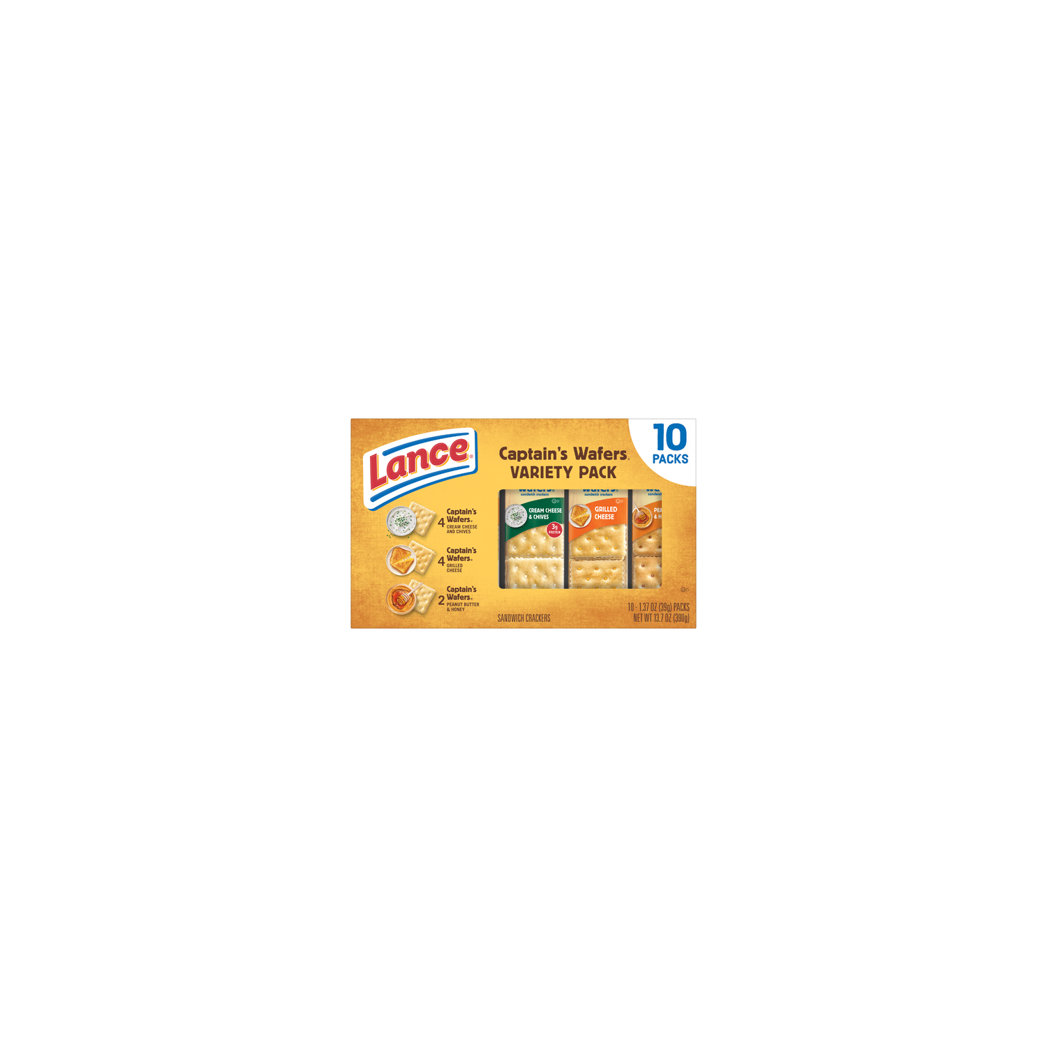 Lance Assorted Sandwich Crackers - 13.7 Ounce Image 1 of 2