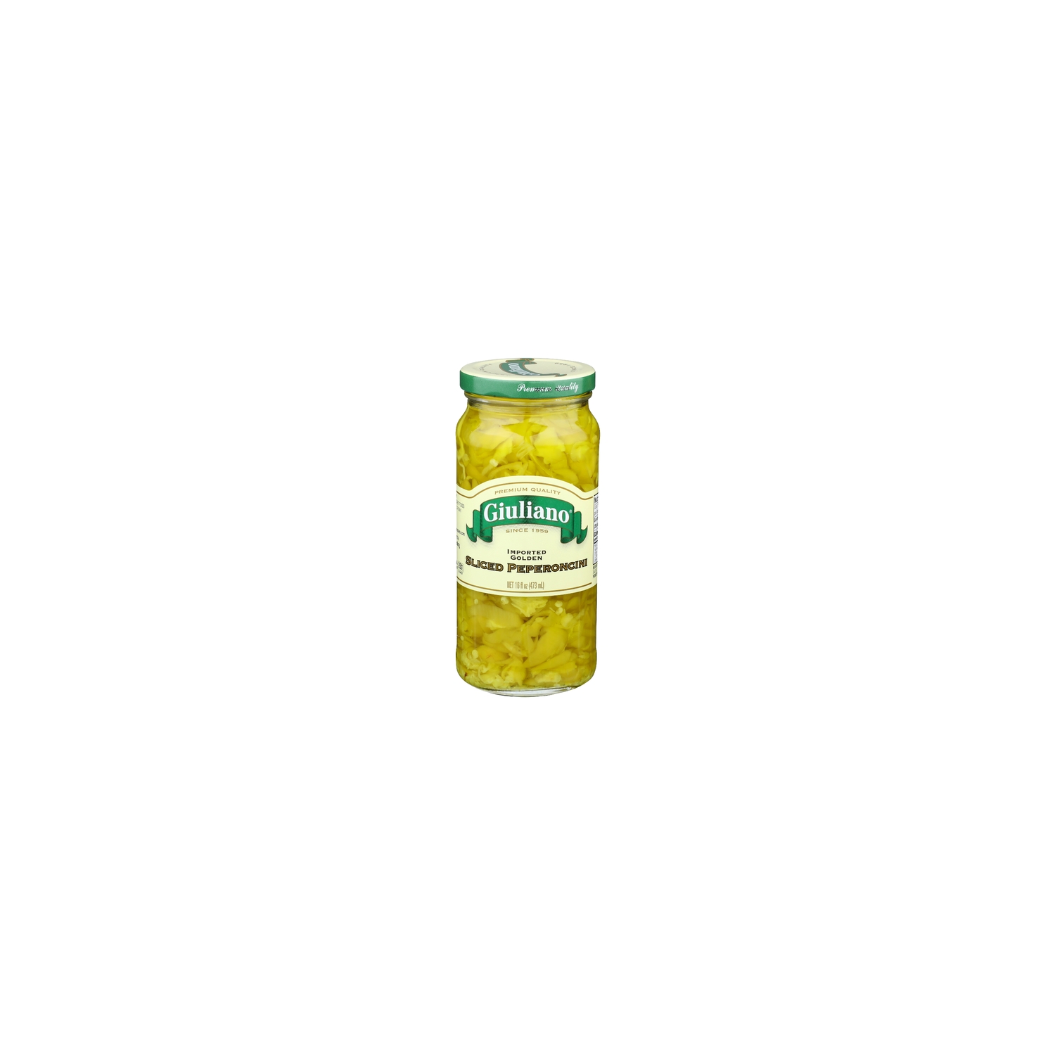 Giuliano Sliced Peperoncini - 16 Fluid Ounce Image 1 of 4