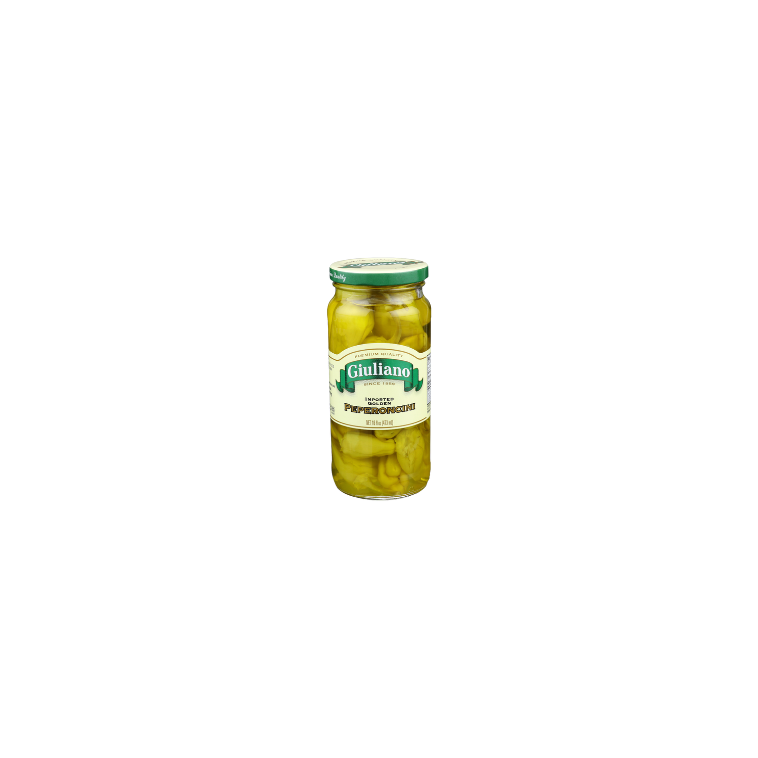 Giuliano Imported Golden Peperoncini - 16 Fluid Ounce Image 1 of 4