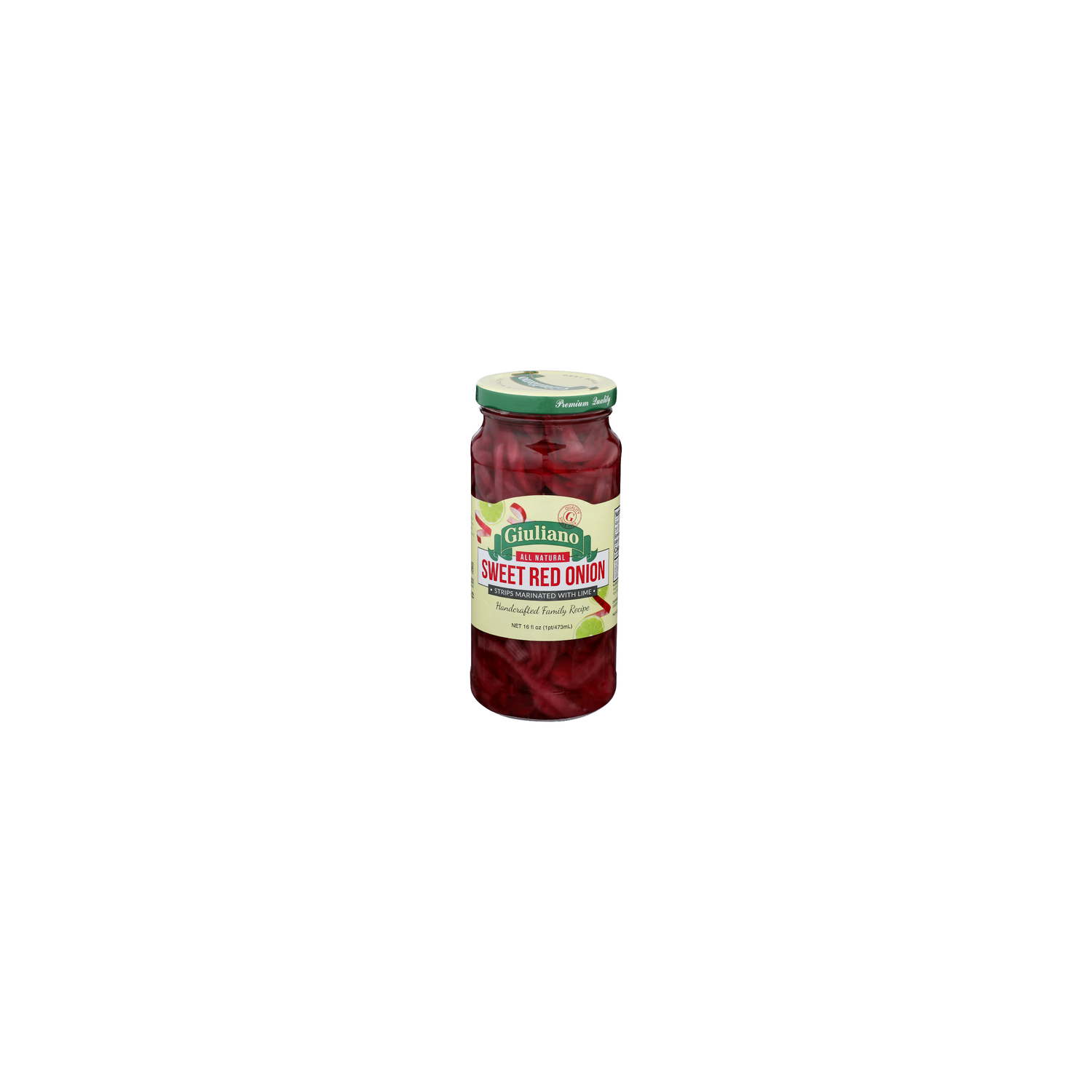 Giuliano Sweet Red Onion - 16 Fluid Ounce Image 1 of 4