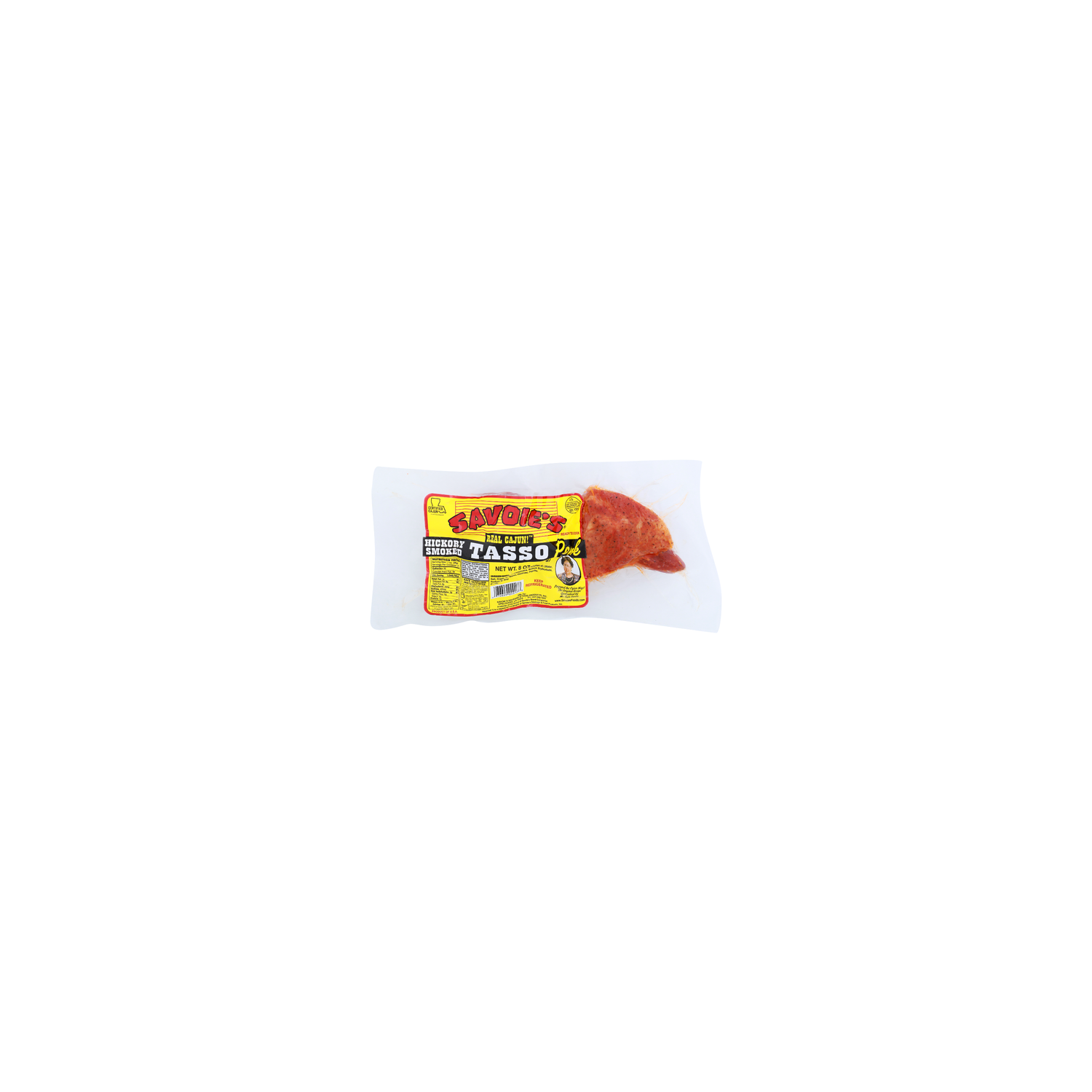 SAVOIE's Real CAJUN! Hickory Smoked Tasso Pork - 8 Ounce Image 1 of 4