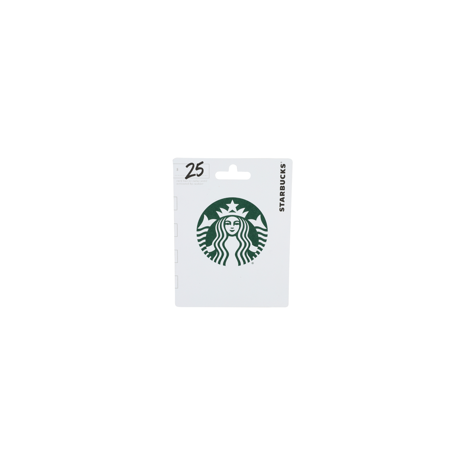 Starbucks キャリーカート ホワイト/グリーン Starbucks $25 - 1 Each - Super 1 Foods