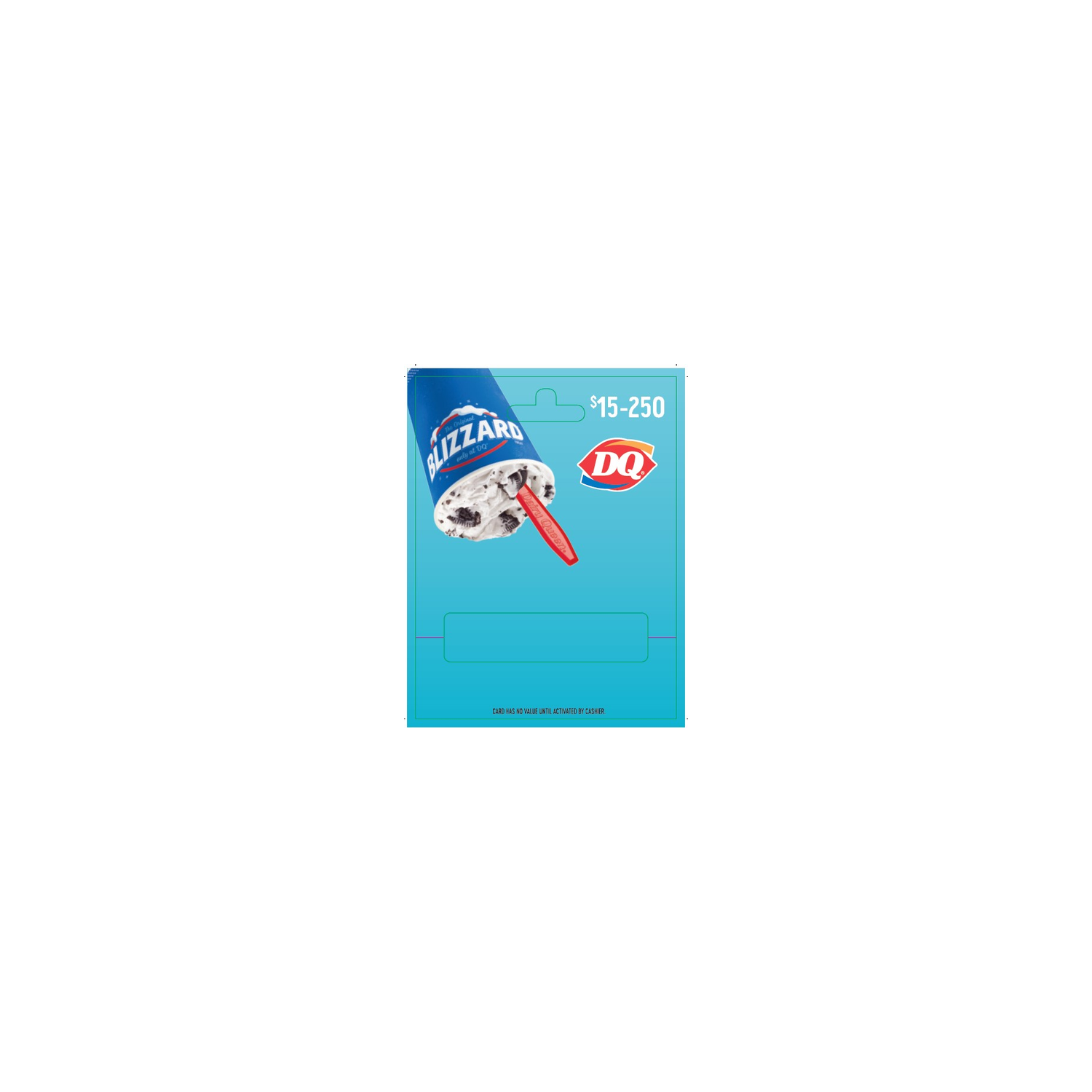 Dairy Queen $15-$250 Gift Card - 1 Each