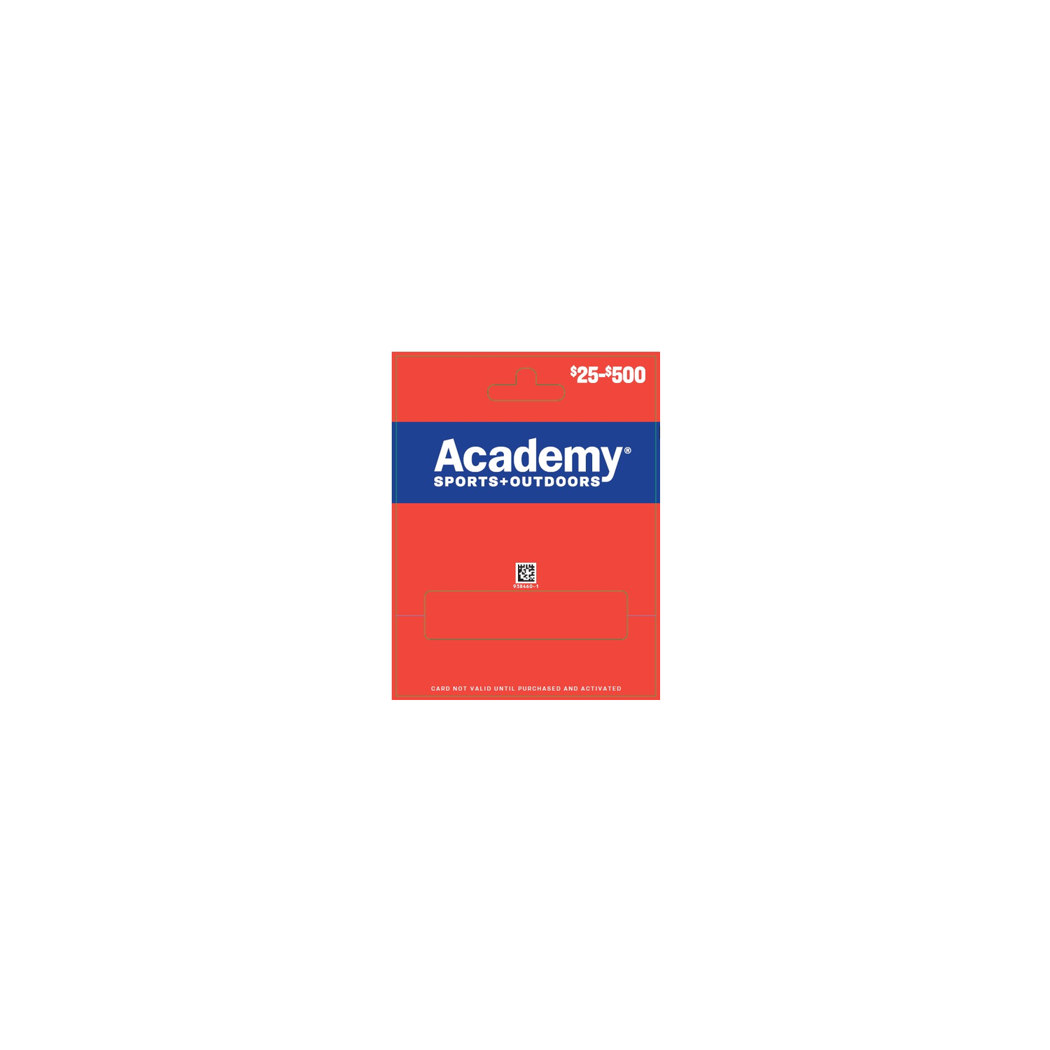 Academy Sports & Outdoors $25-$500 Gift Card - 1 Each