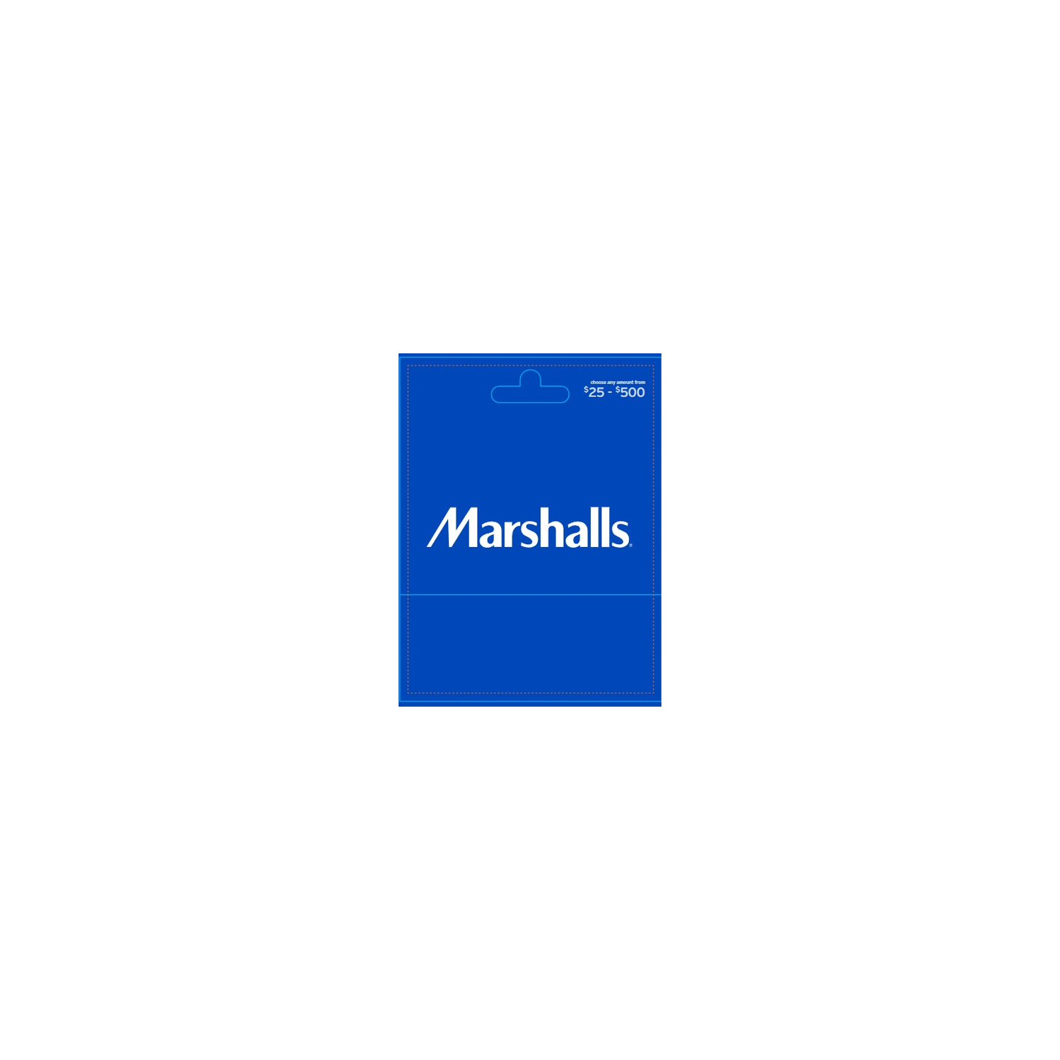 Marshalls $25-500 - 1 Each