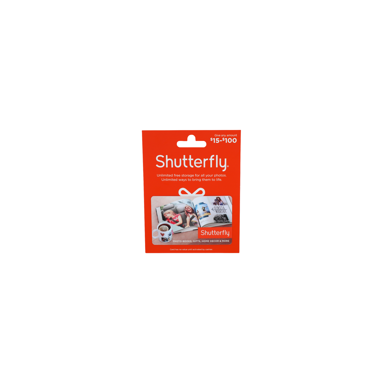 Shutterfly $15-$100 Gift Card - 1 Each Image 1 of 2