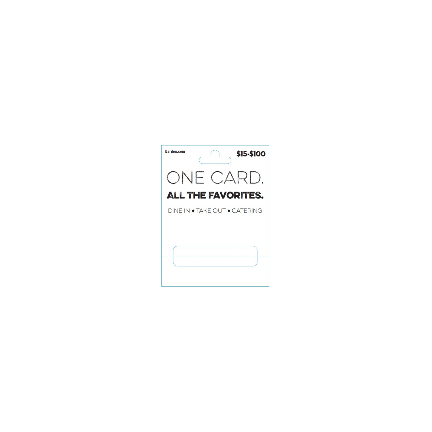 Darden Restaurants $15-$100 Gift Card - 1 Each