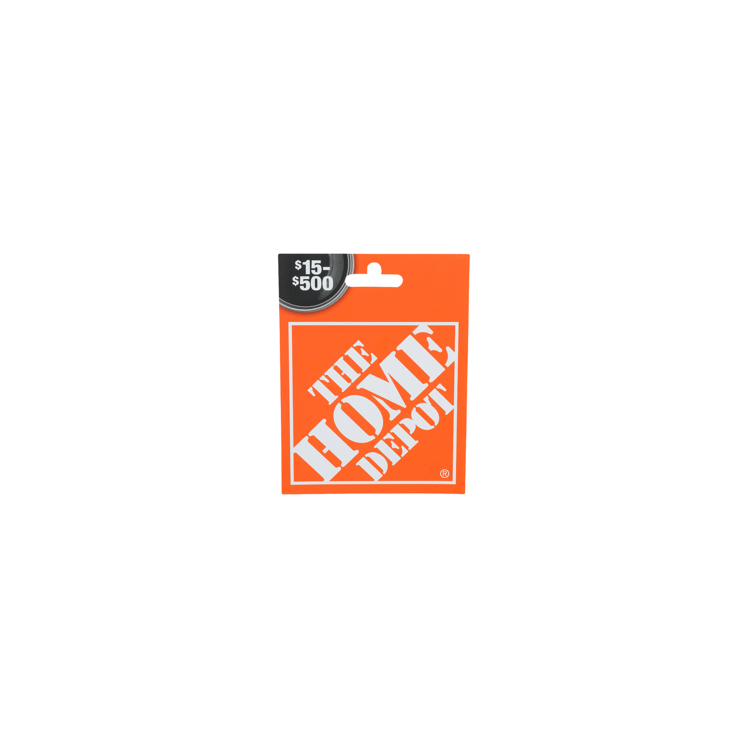 Home Depot $15-$500 - 1 Each Image 1 of 2