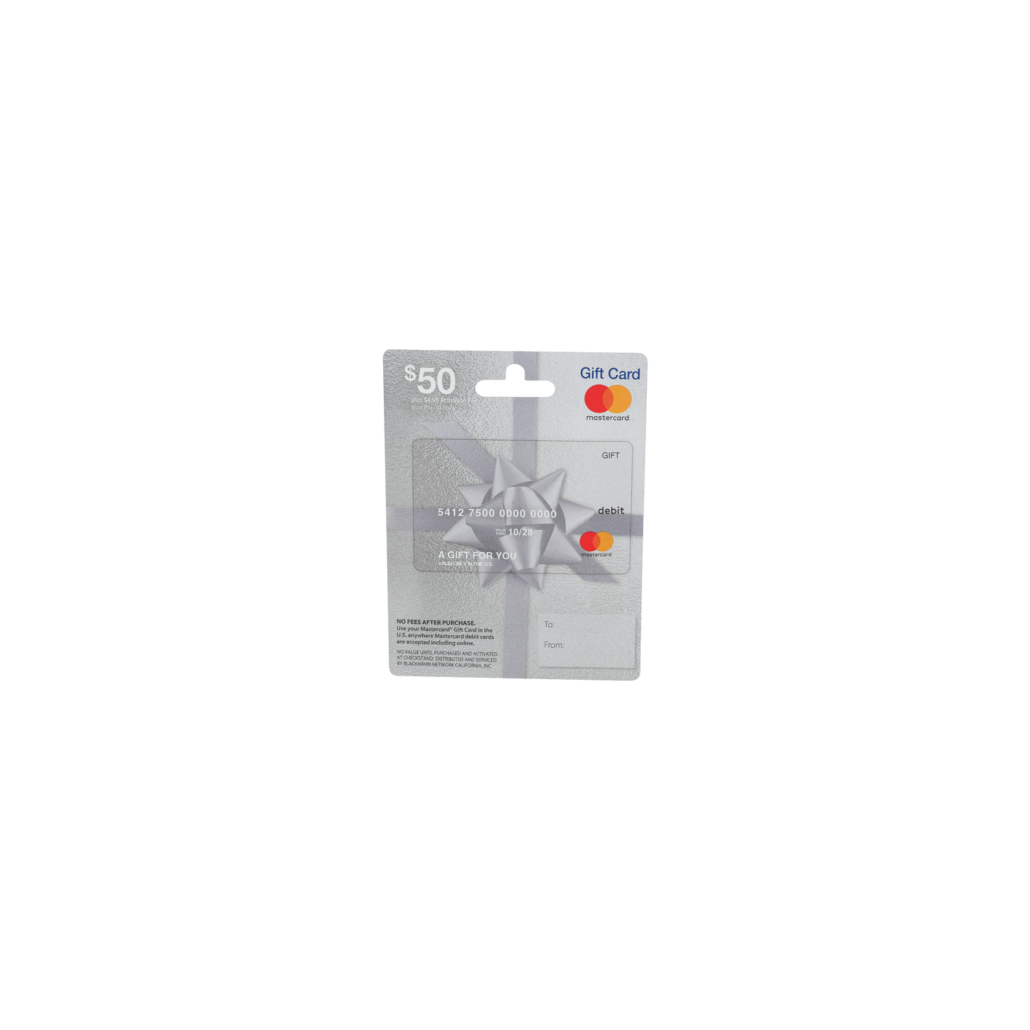 Mastercard Keystone Gift - 1 Each Image 1 of 2