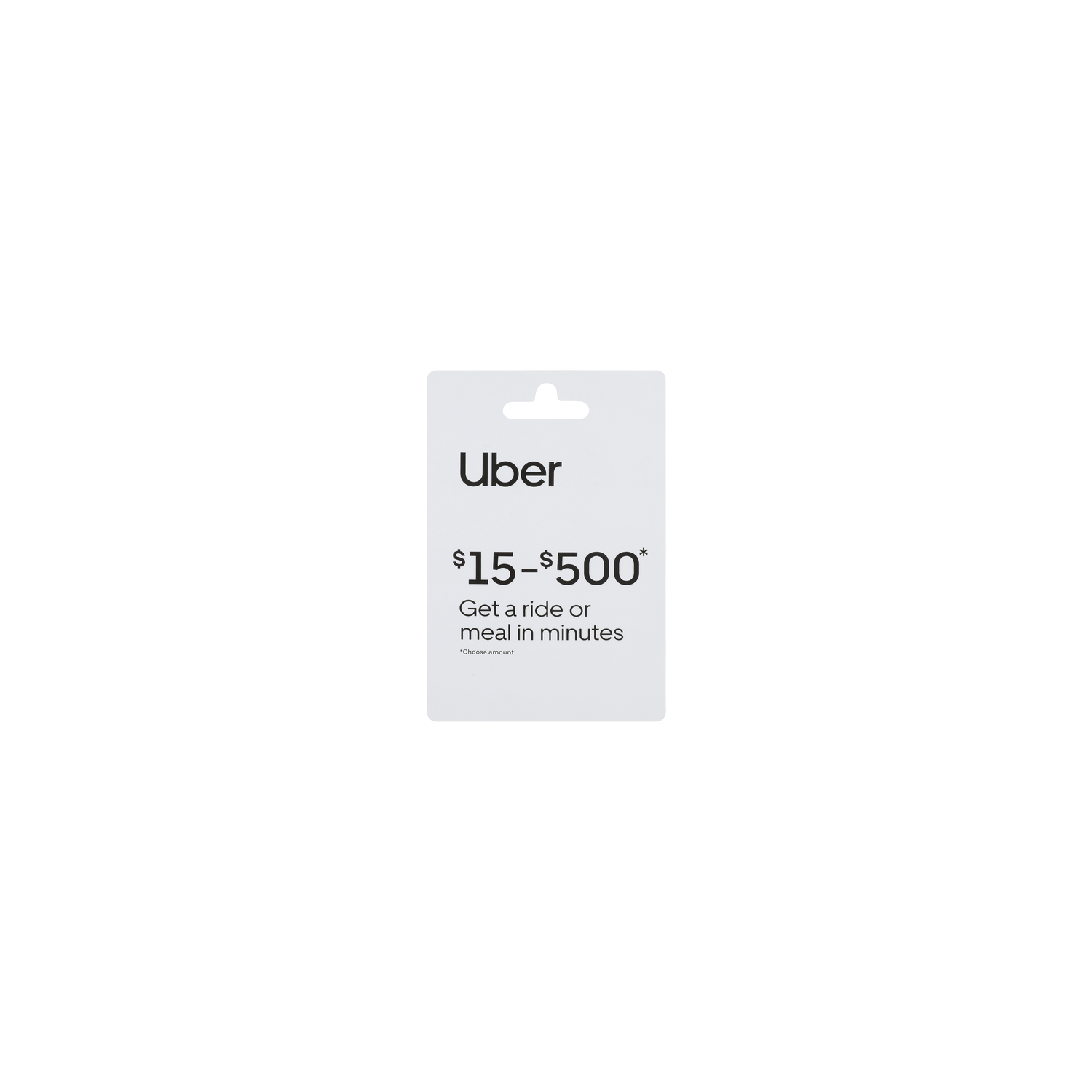 Uber $15 - $500 Gift Card - 1 Each Image 1 of 2