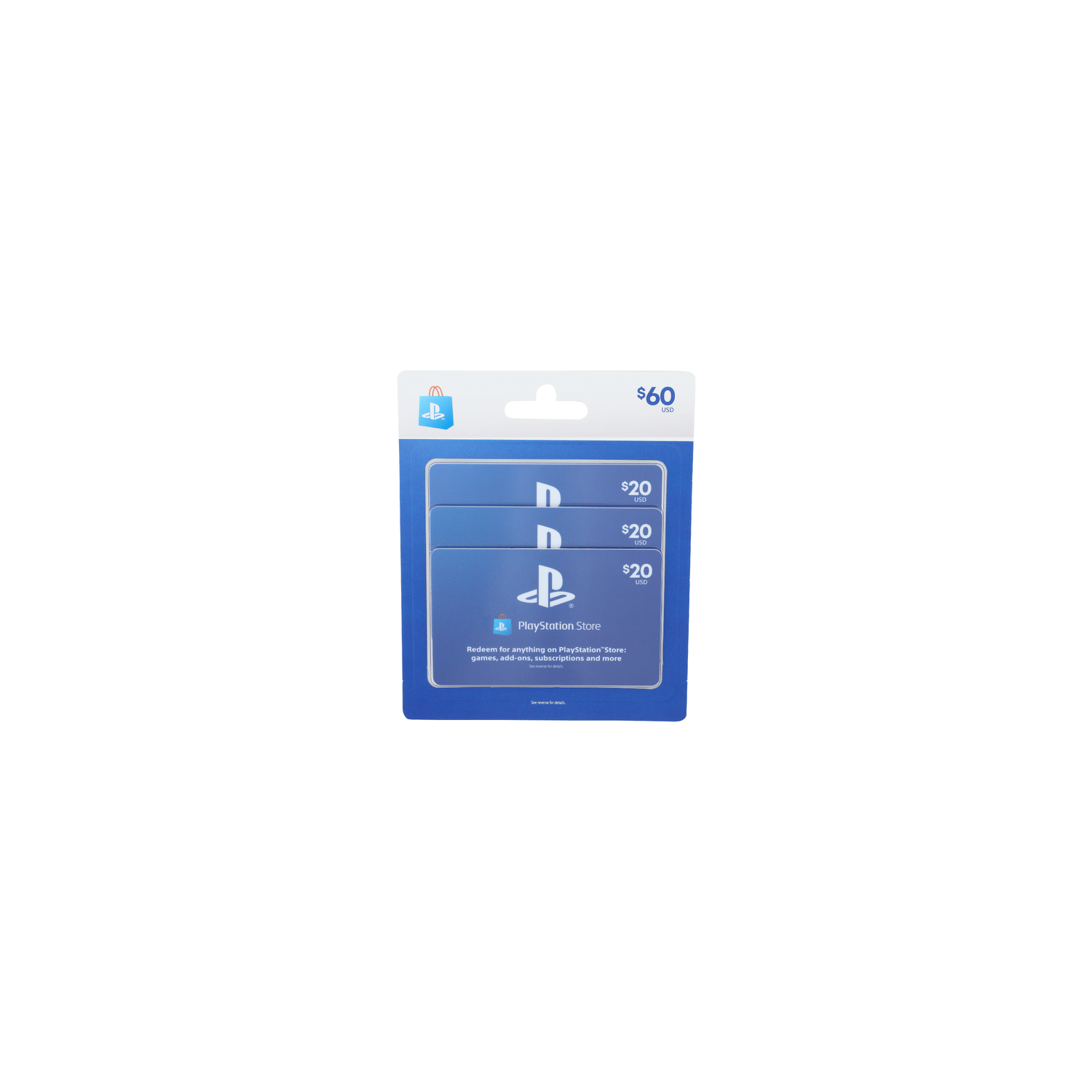 Sony Computer Entertainment America $60 - 3 Count Image 1 of 2