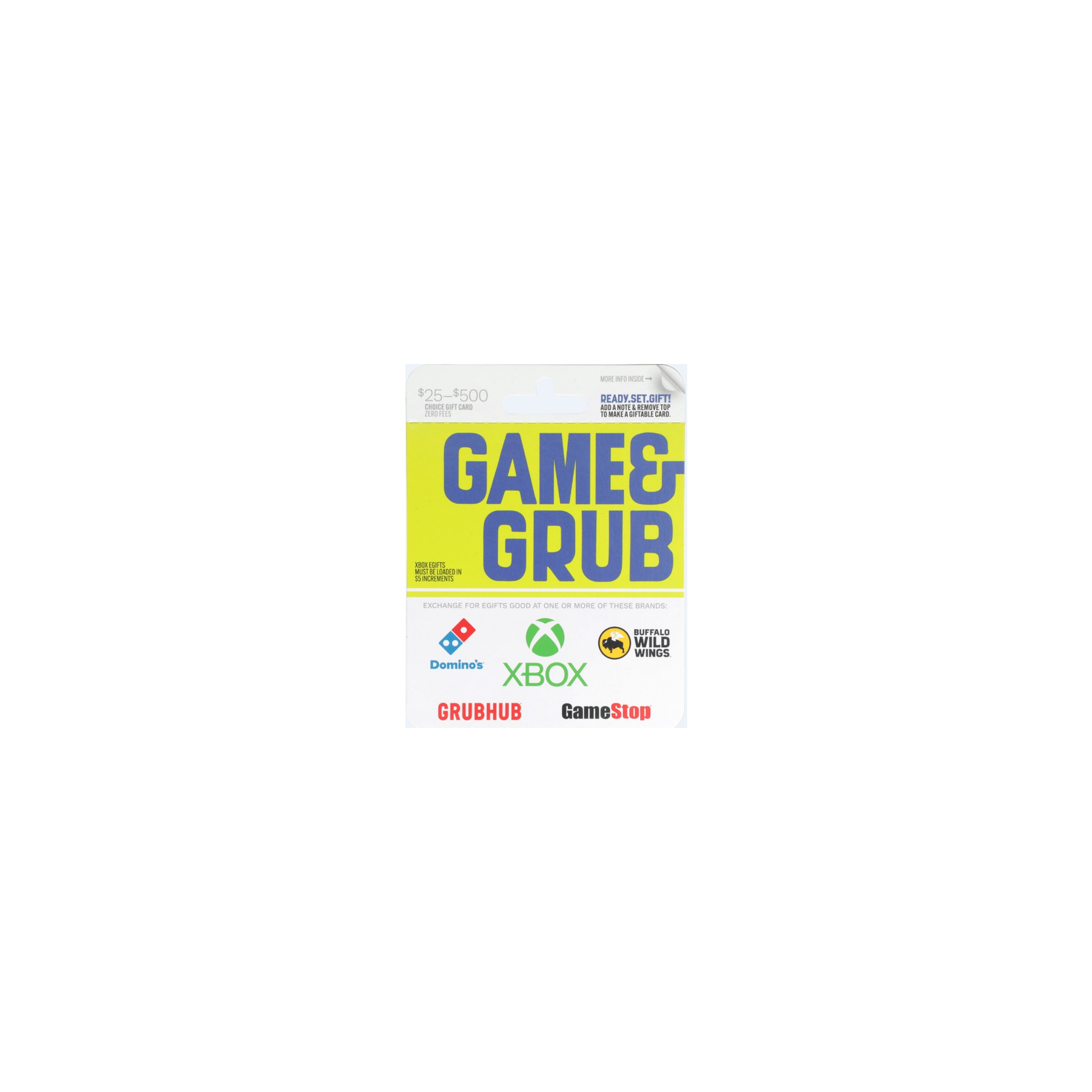 Original Content Swap $25-500 Game & Grub Gift Card - 1 Each