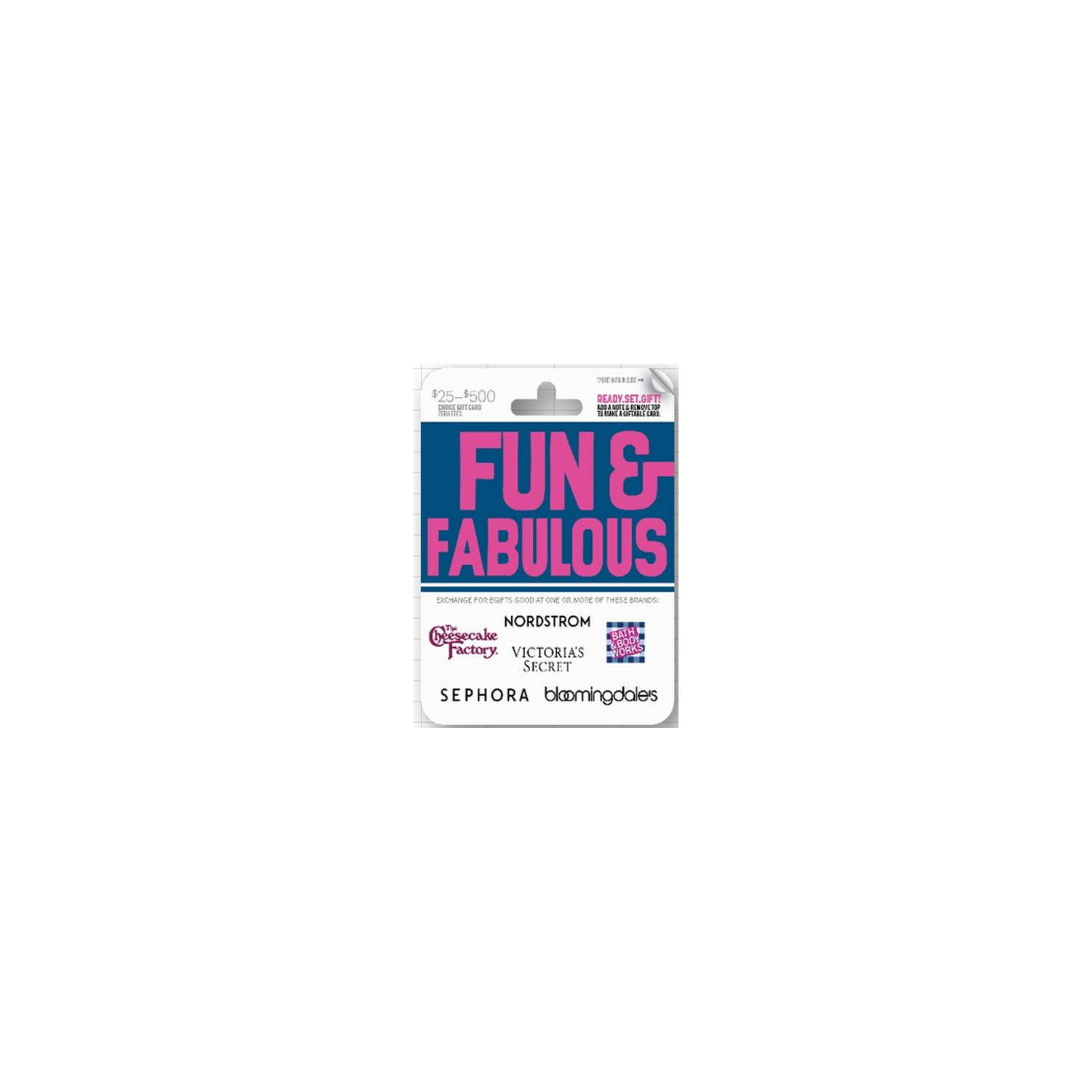 Original Content Swap $25-500 Fun & Fabulous Gift Card - 1 Each