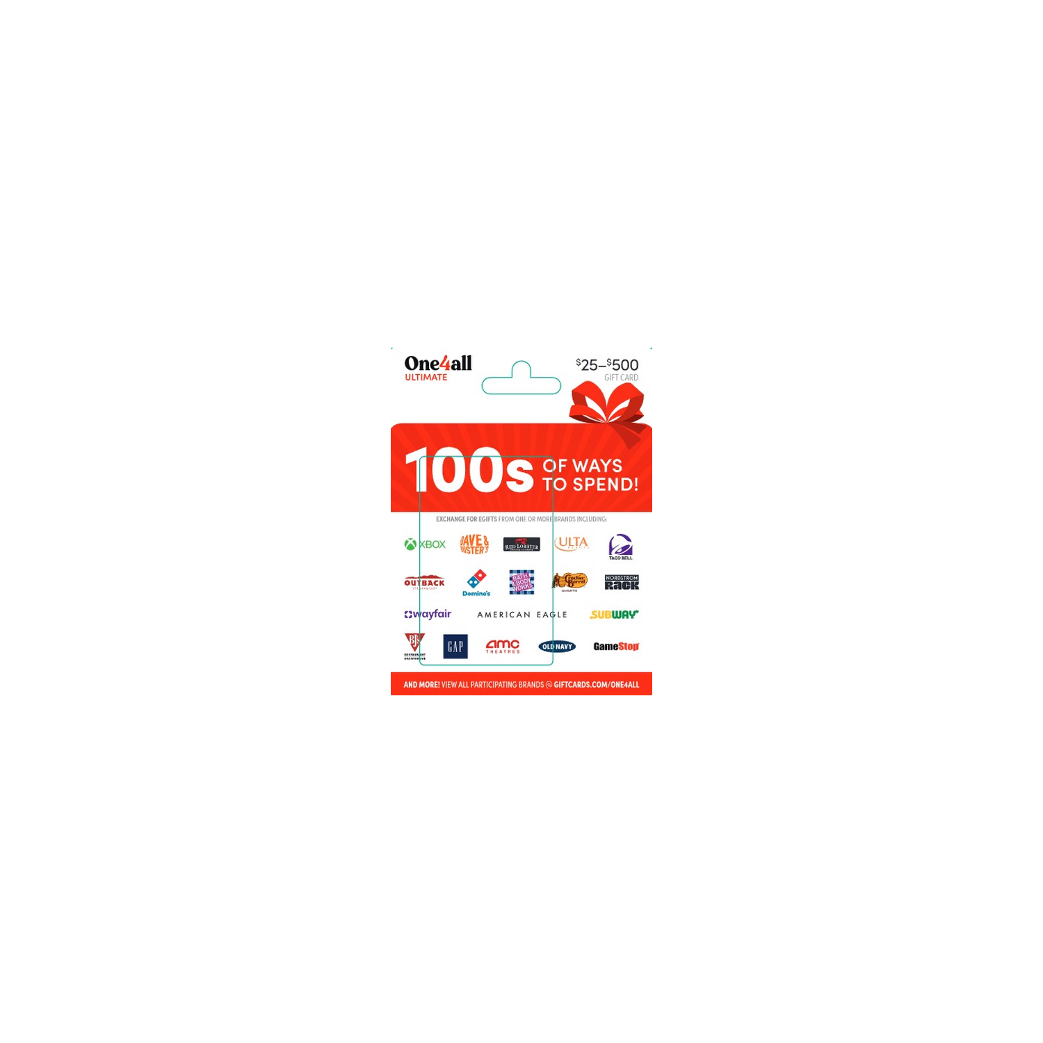 ONE4ALL Swap Us $25500 Ultimate Gift Card - 1 Each