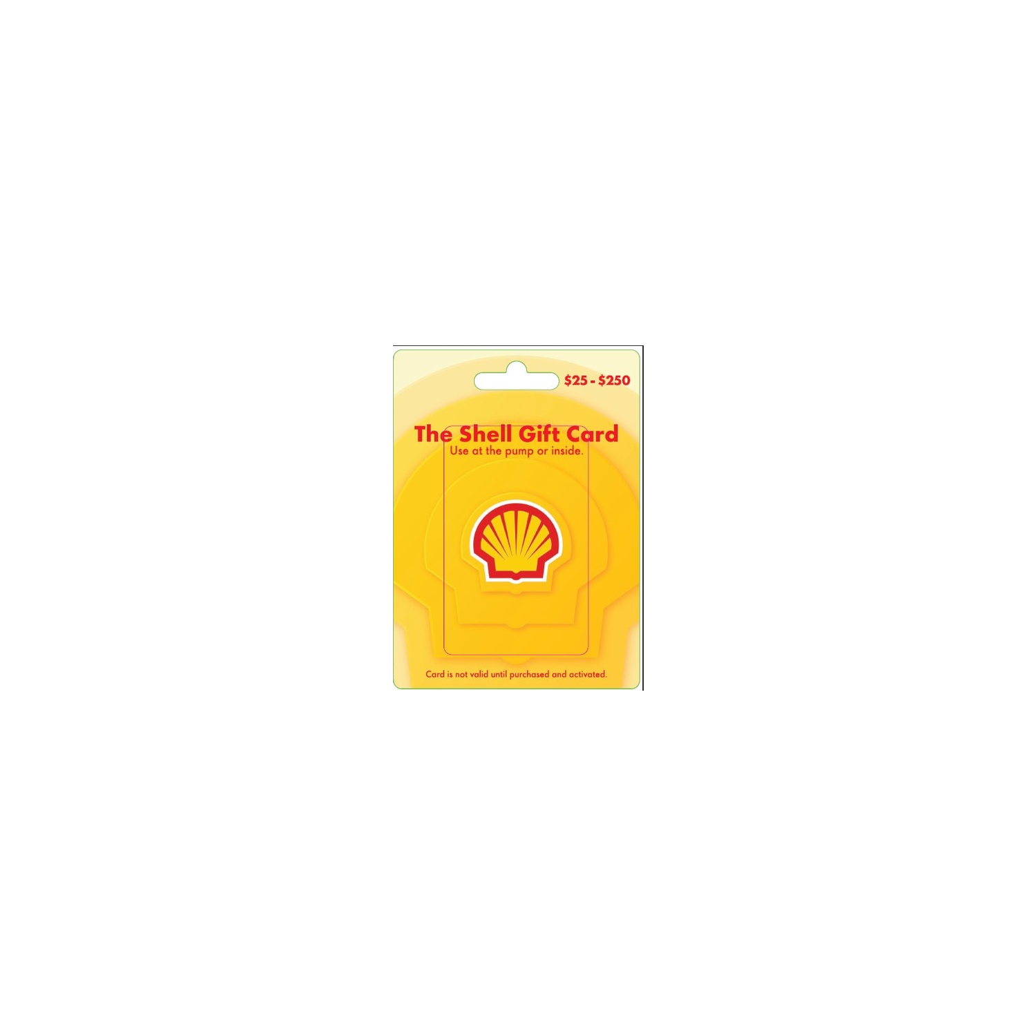 Shell Oil $25-250 - 1 Each