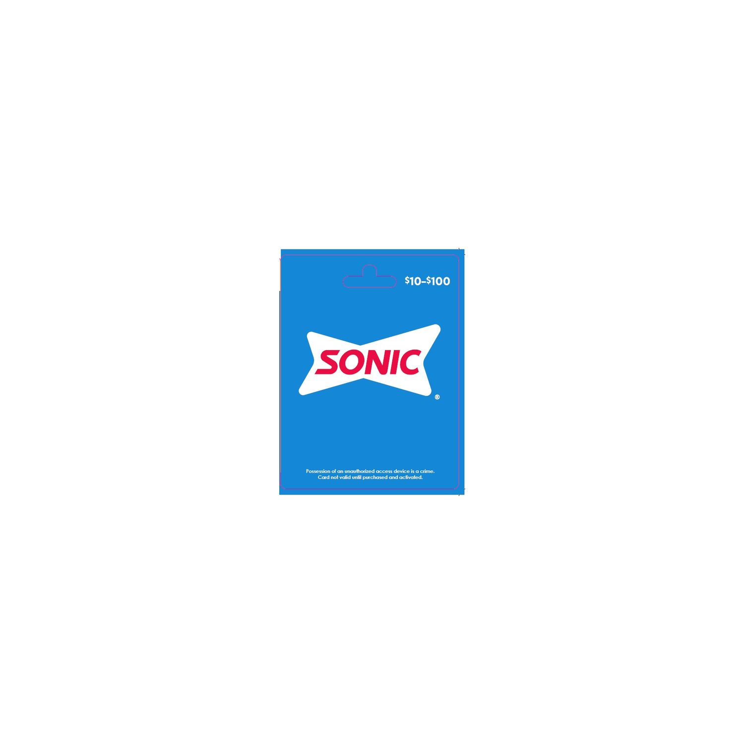 Sonic $10-100 - 1 Each