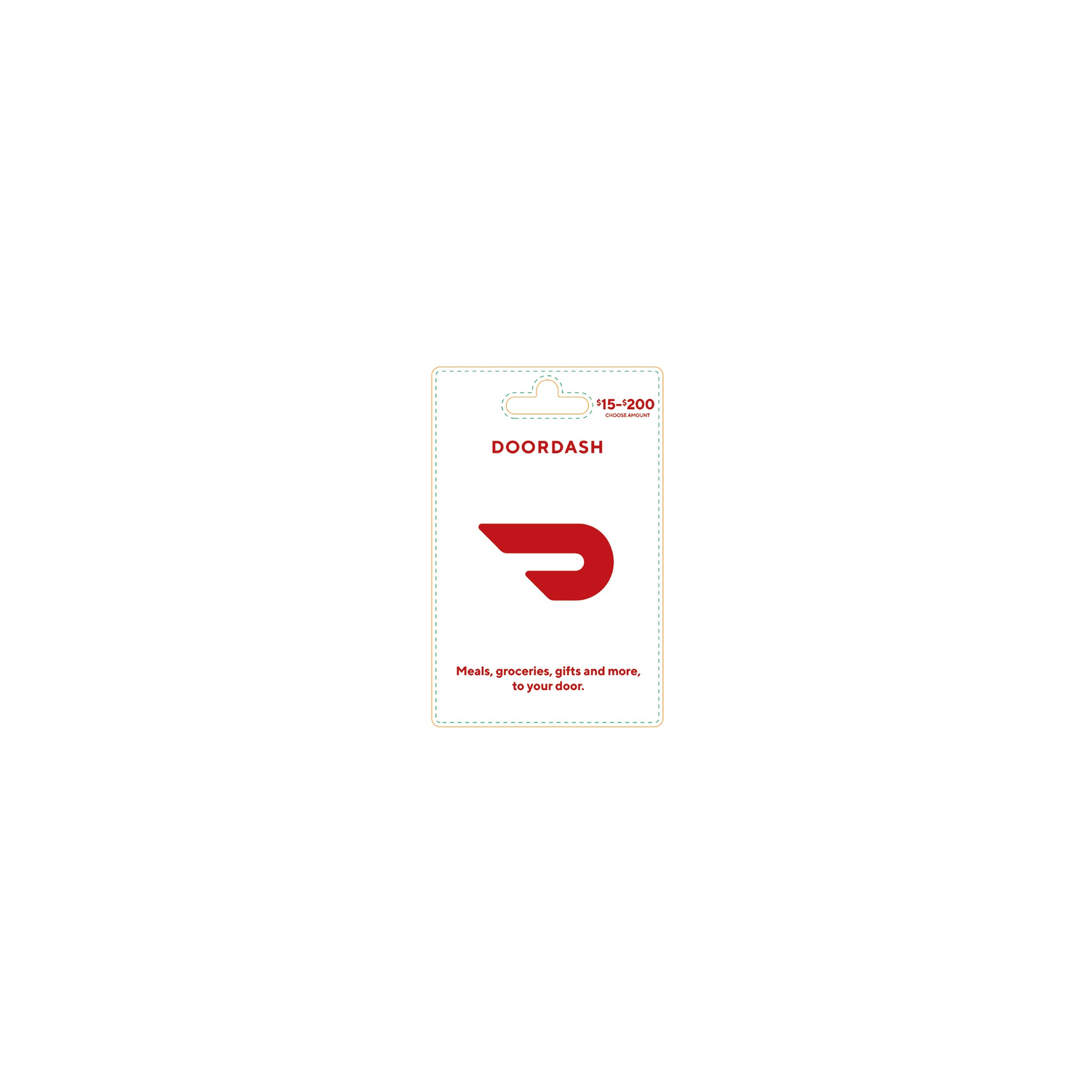 DoorDash $15-$200 Gift Card - 1 Each