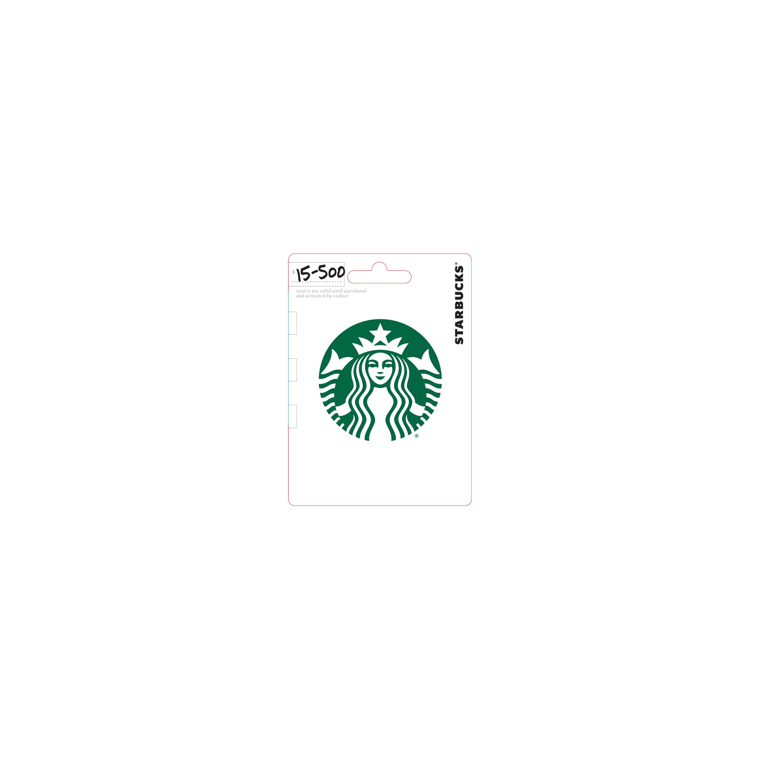 Starbucks $15-500 - 1 Each