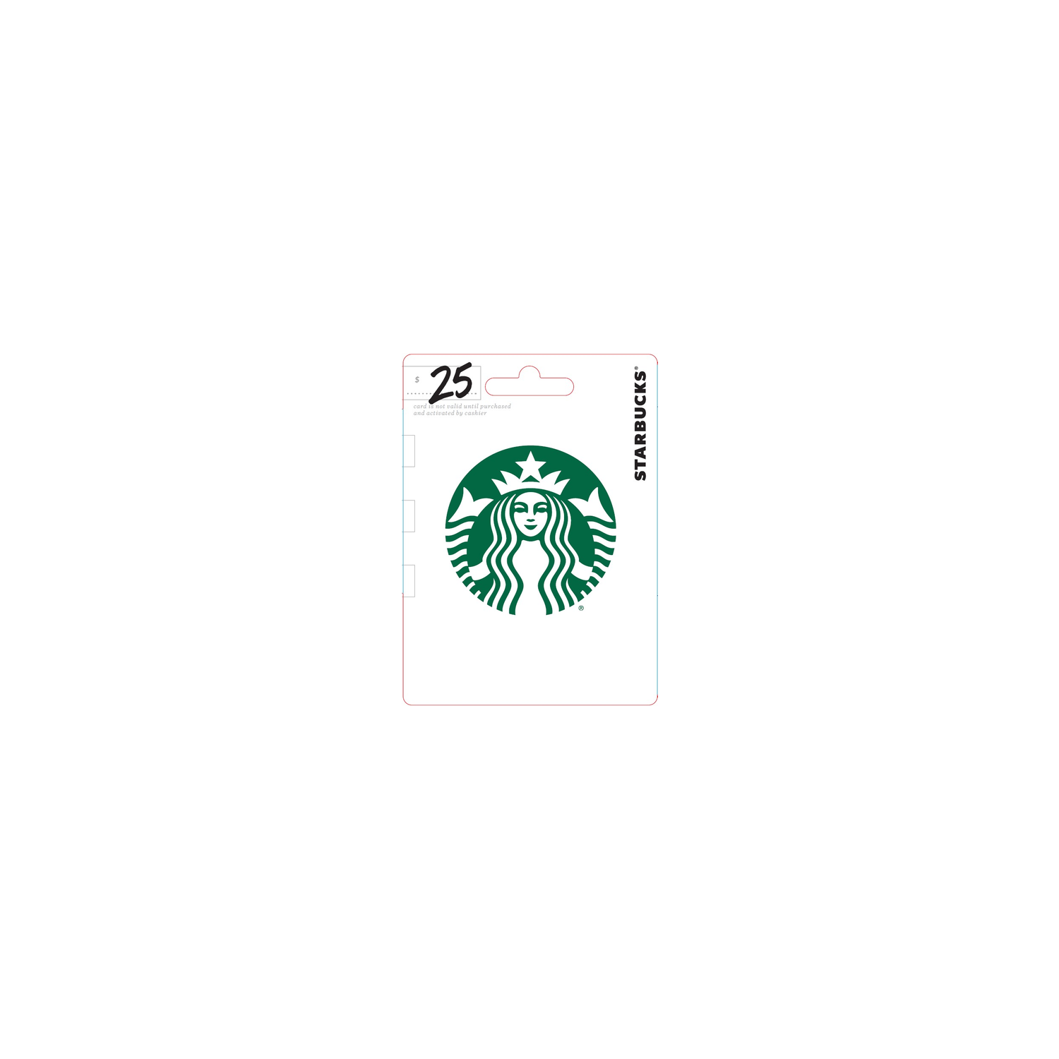 Starbucks $25 - 1 Each