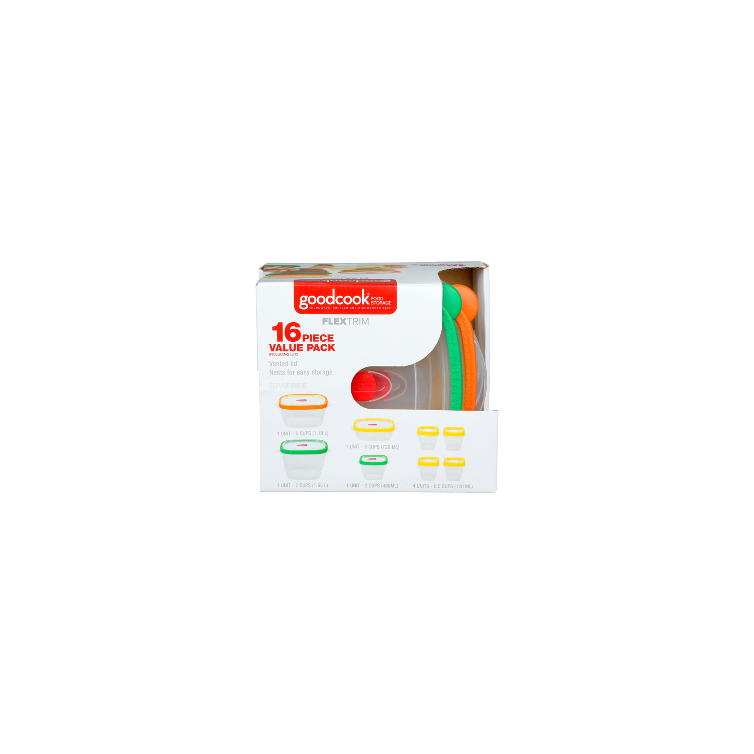 Goodcook Food Storage Flextrim - 0.5 Count - 16 Count Image 1 of 2