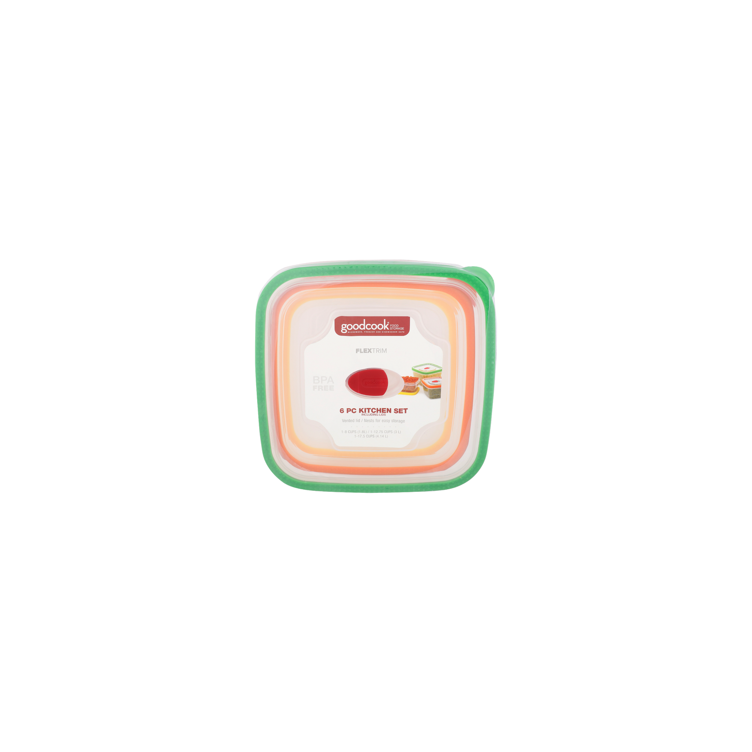 Goodcook Food Storage Flextrim - 6 Count Image 1 of 2