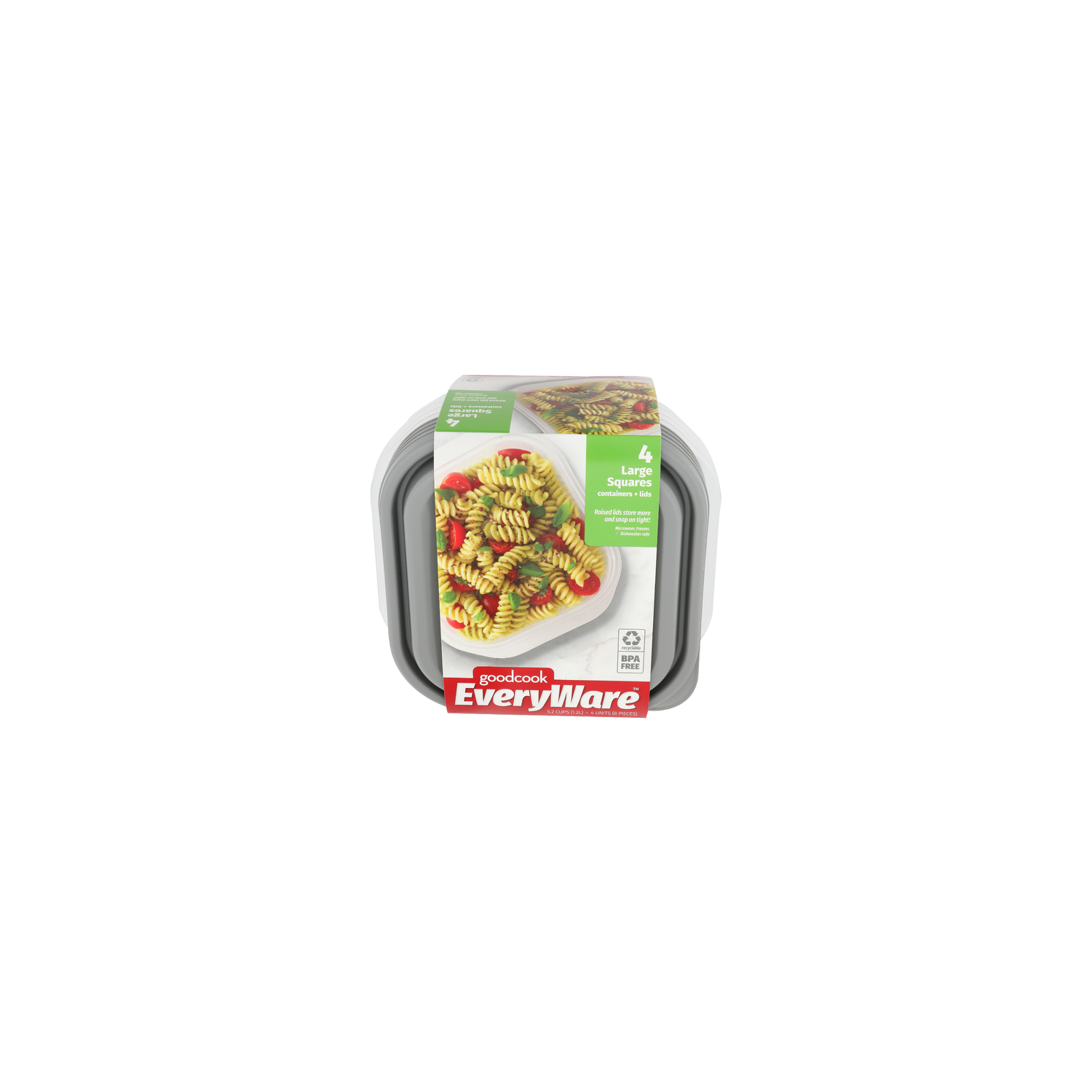 Goodcook Everyware Large Squares Everywhere - 4 Count Image 1 of 2