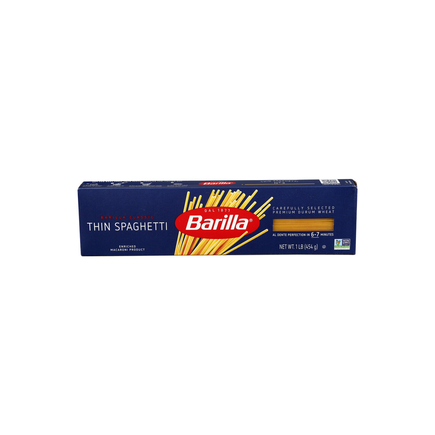 Barilla Thin Spaghetti Pasta - 1 Pound Image 1 of 4