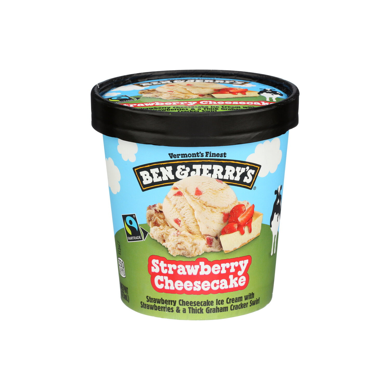 Ben & Jerry's Strawberry Cheesecake Ice Cream - 1 Pint Image 1 of 4