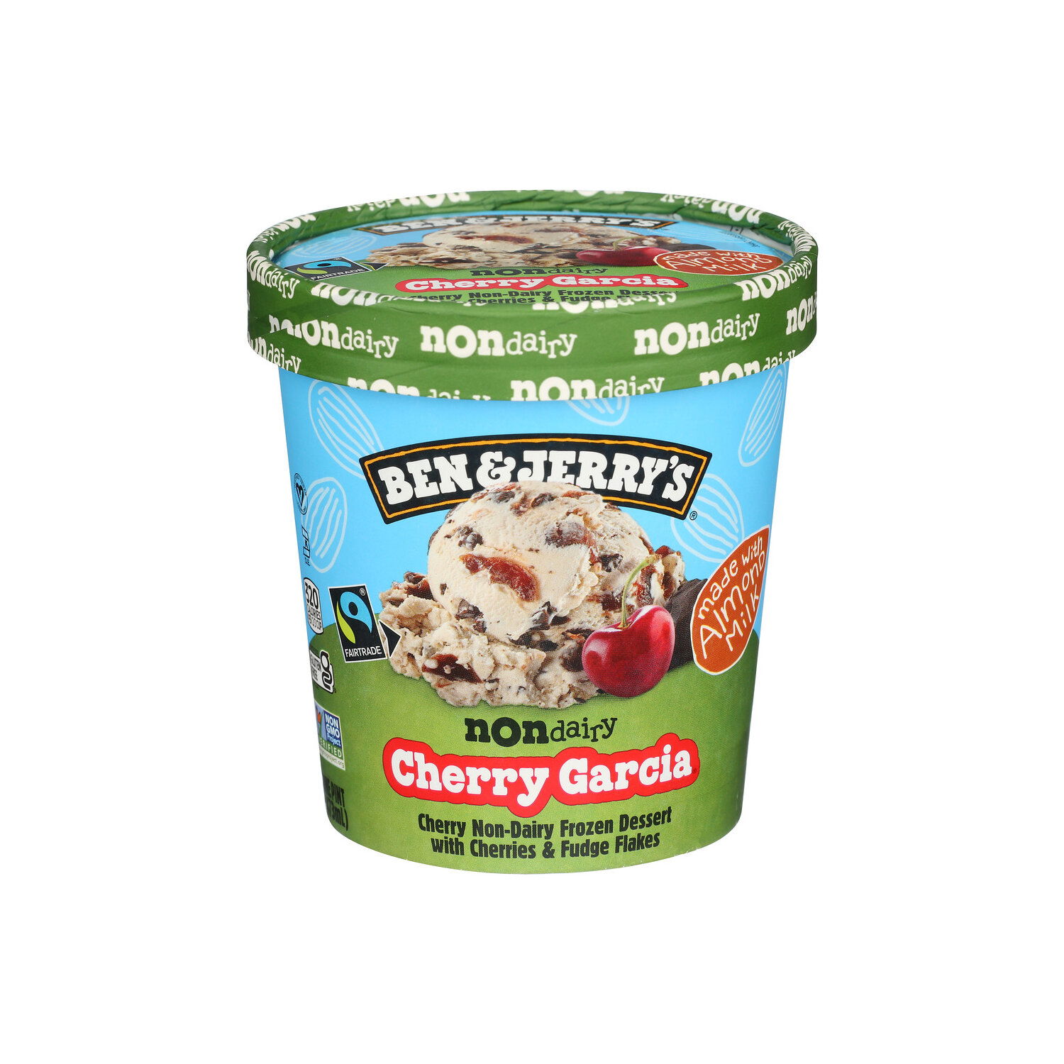 うずら 静床20GR BEN & JERRY's Cherry Garcia Non-Dairy Ice Cream Frozen Dessert - 1