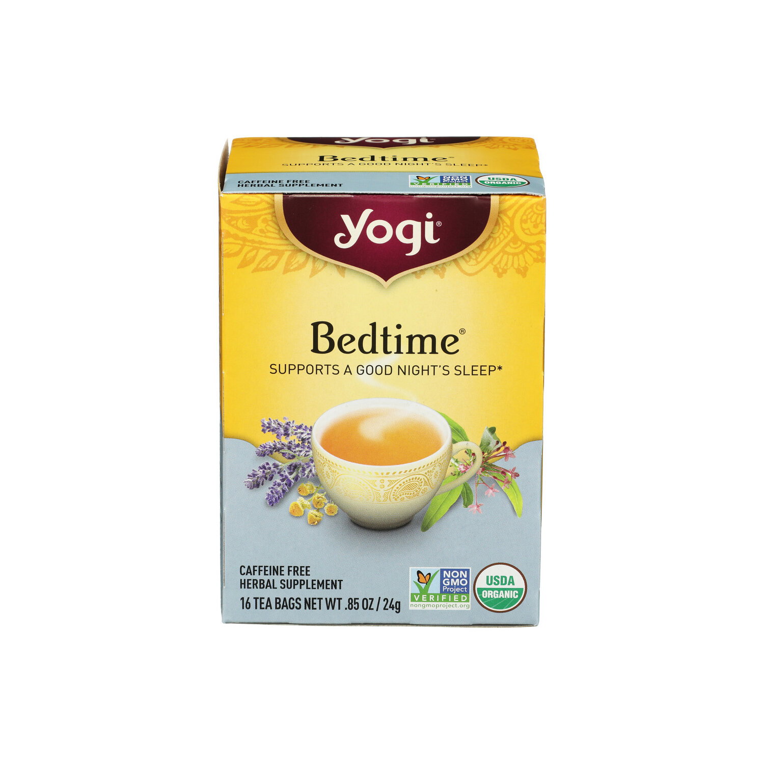Yogi Spicy Sweet Tea Bags Bedtime - 0.053 Ounce - 16 Count Image 1 of 2